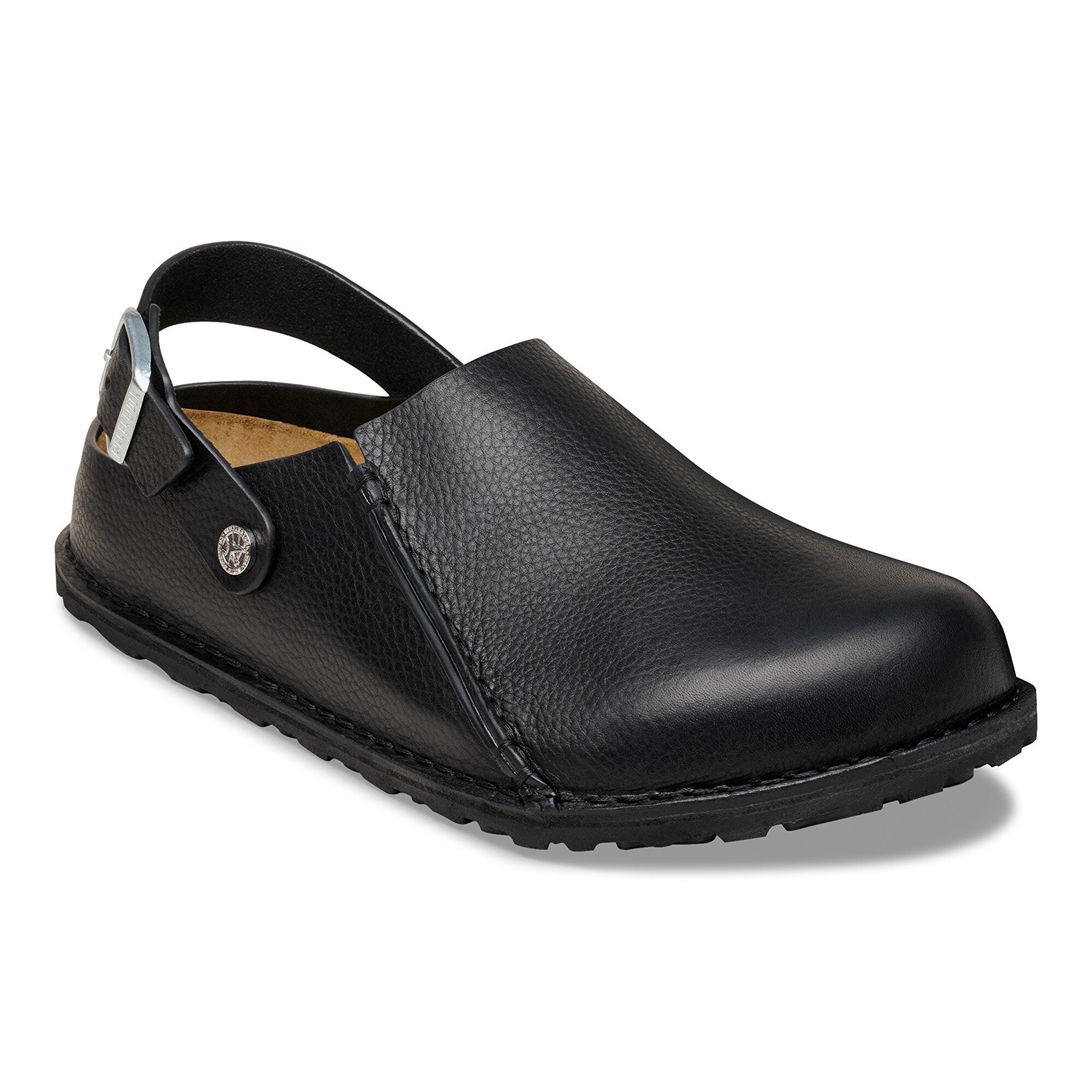 靴 BIRKENSTOCK Lutry Premium BLACK EU 43 Lutry Premium Leather in Color Black | BIRKENSTOCK US