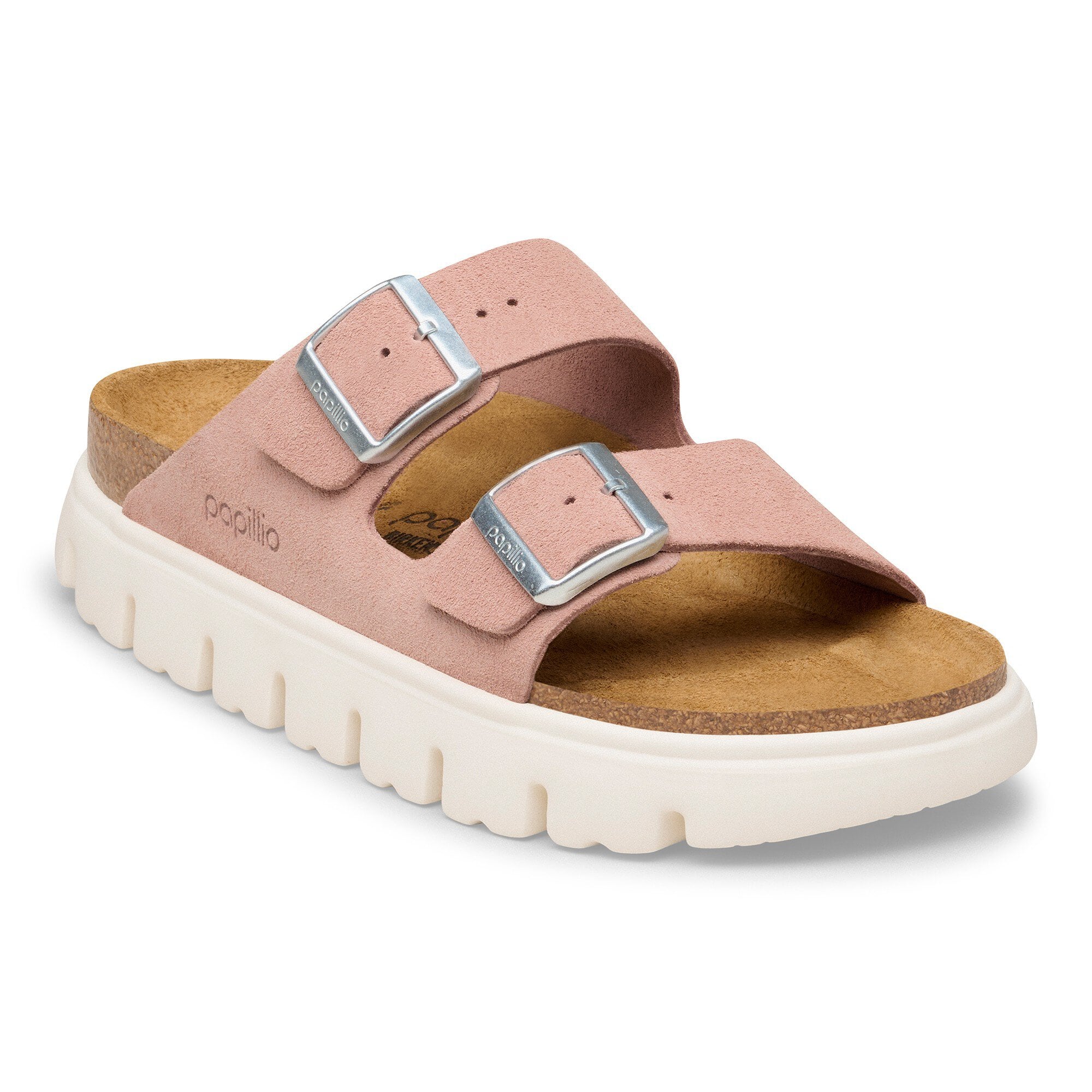 Arizona Chunky Suede Leather in Color Pink Clay | BIRKENSTOCK US