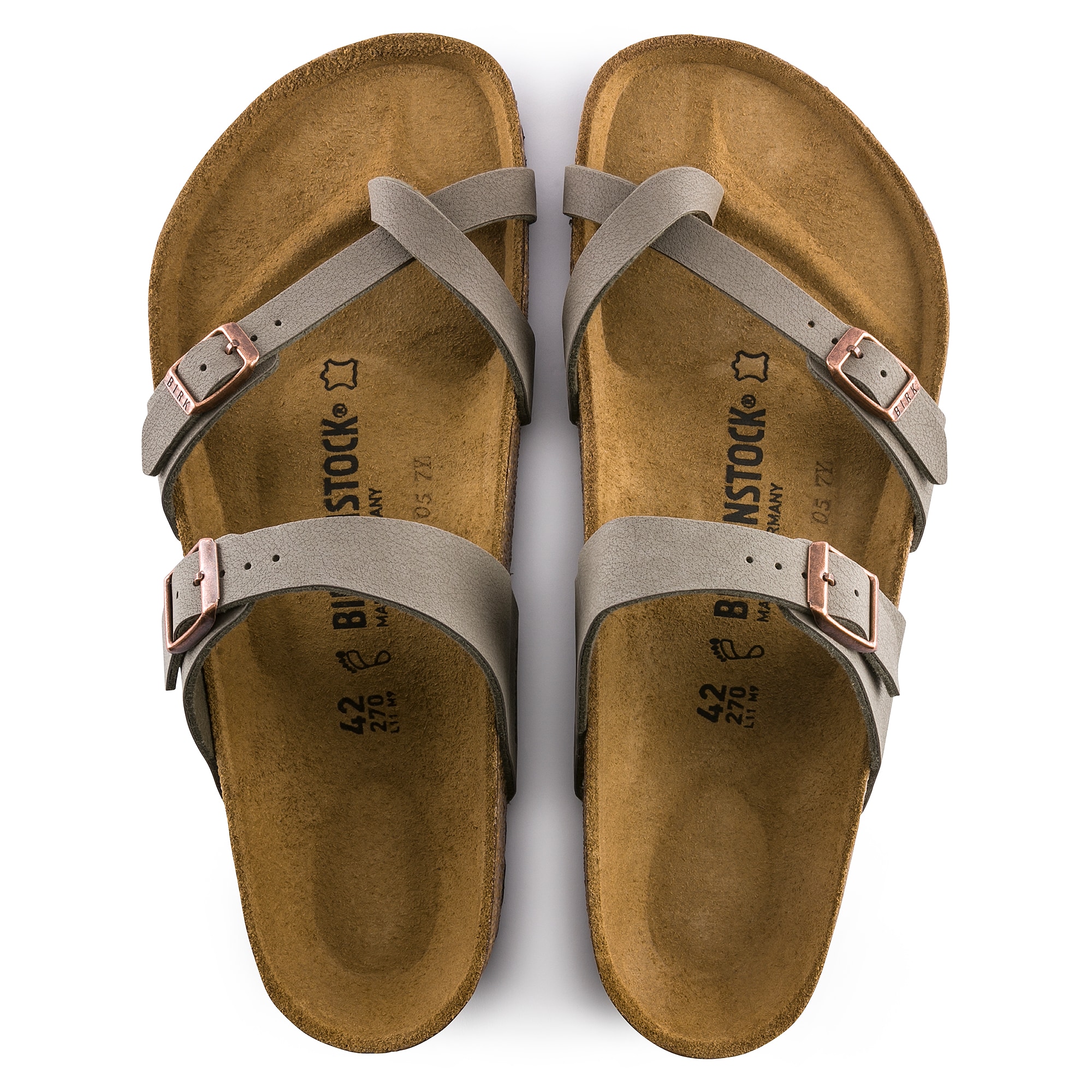 Mayari Birkibuc in Color Stone | BIRKENSTOCK US