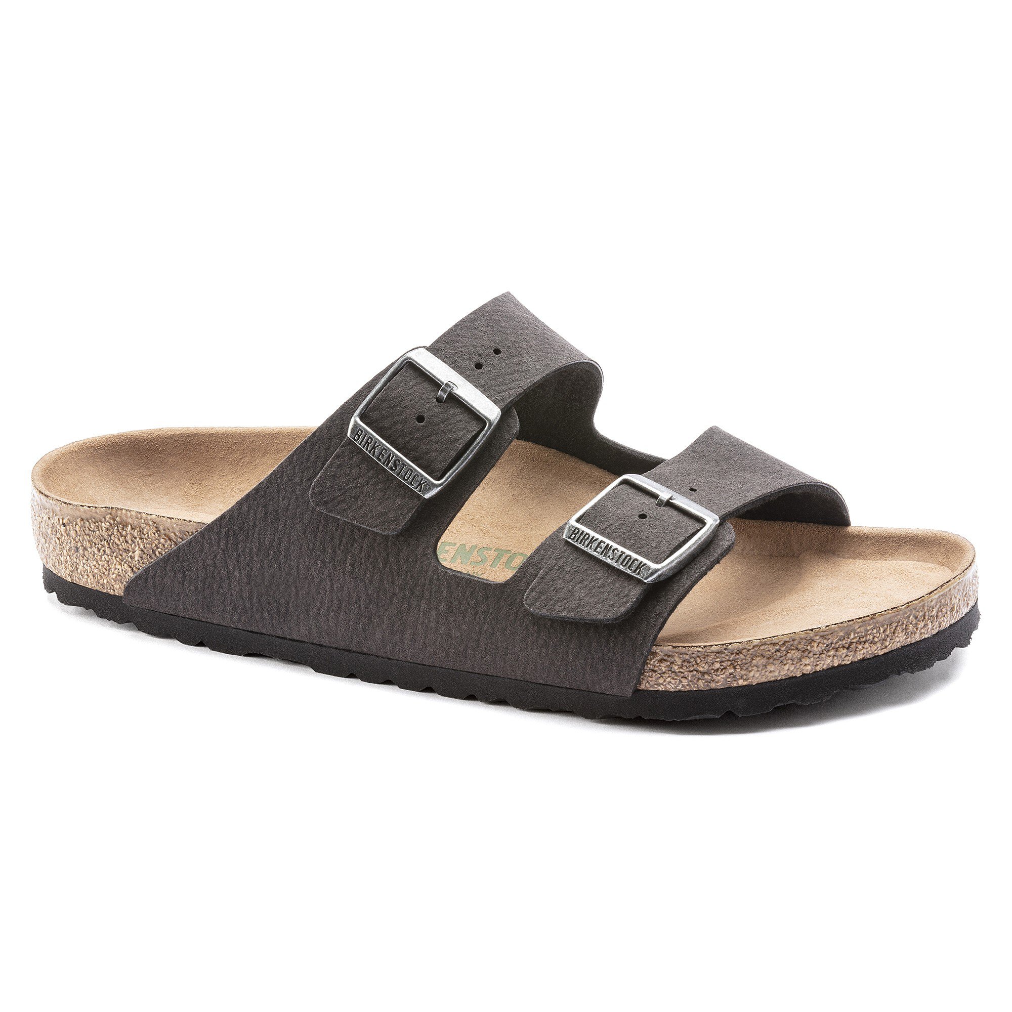 Arizona Vegan Synthetics in Color Desert Dust Black | BIRKENSTOCK US