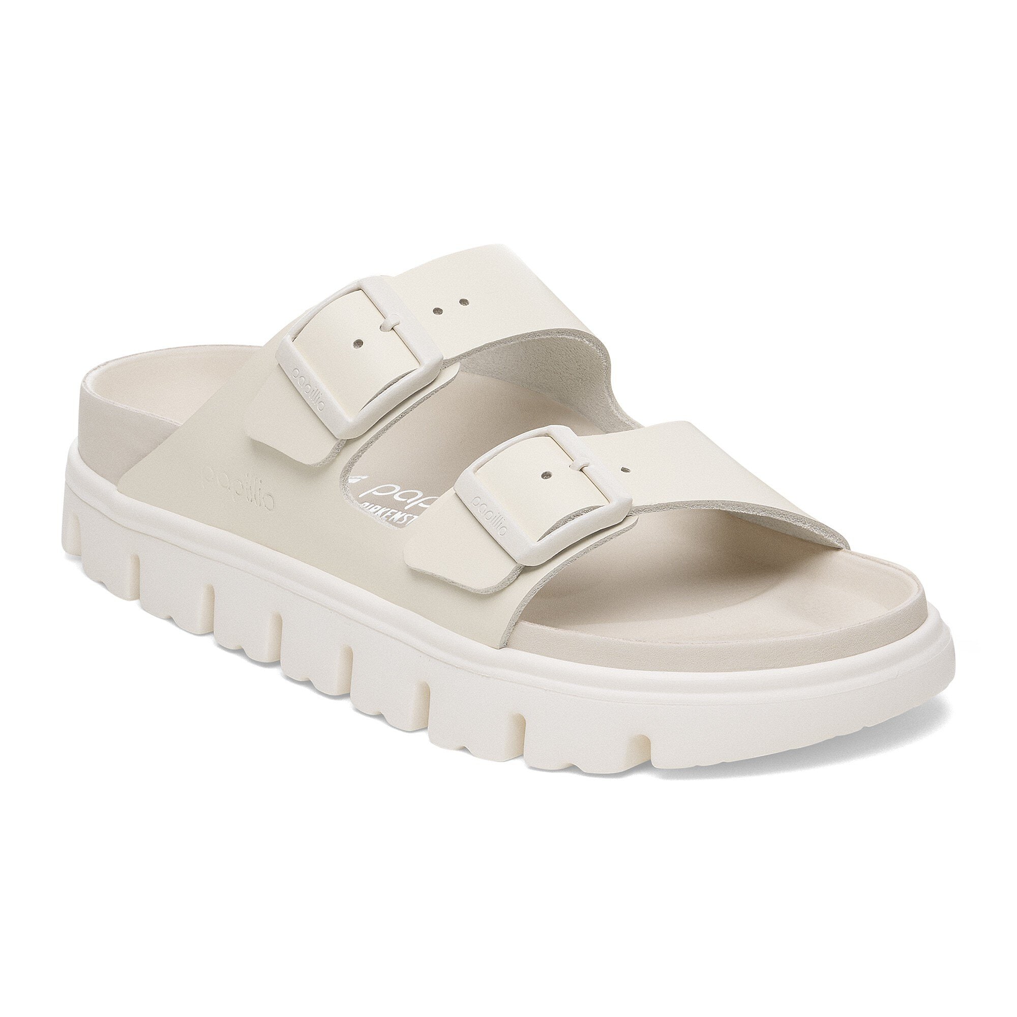 benly51ページ Arizona Chunky Leather in Color Eggshell | BIRKENSTOCK US