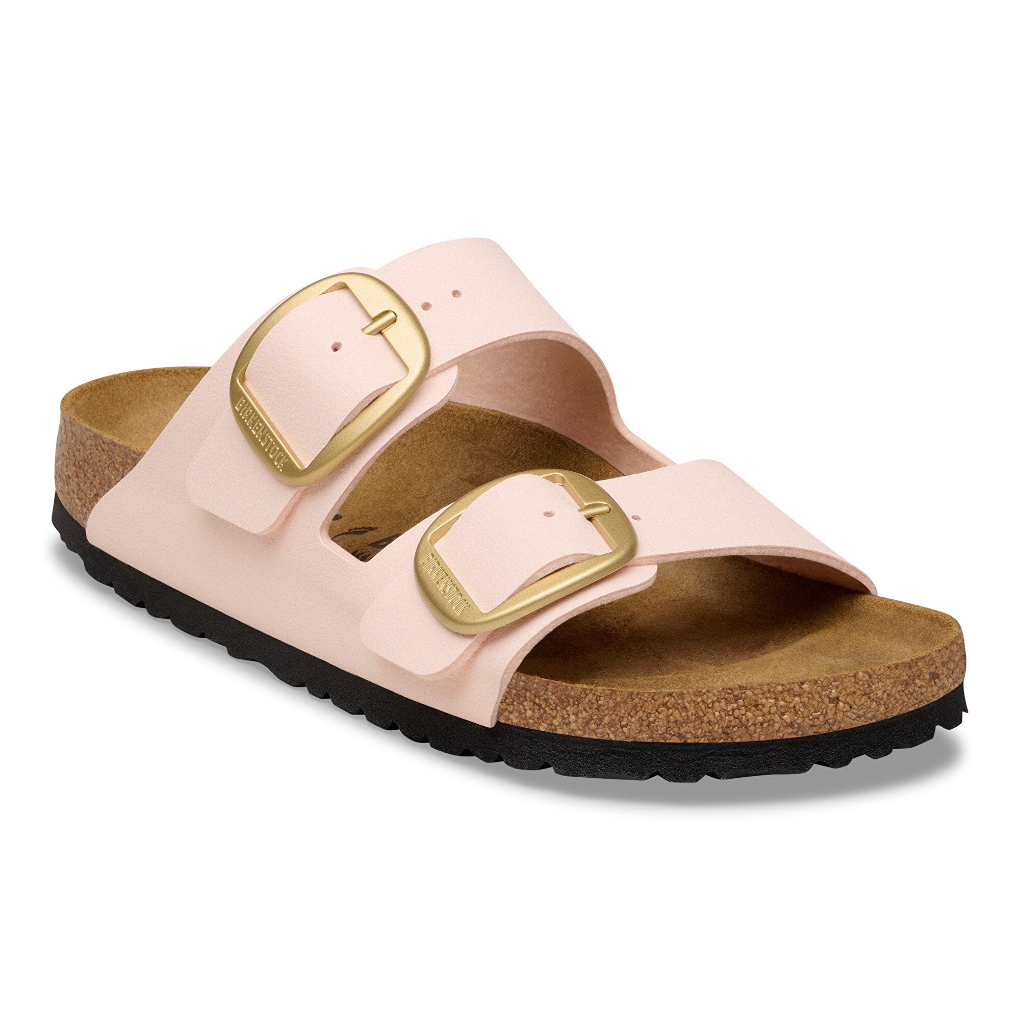 Arizona Big Buckle Birkibuc in Color Light Rose | BIRKENSTOCK US