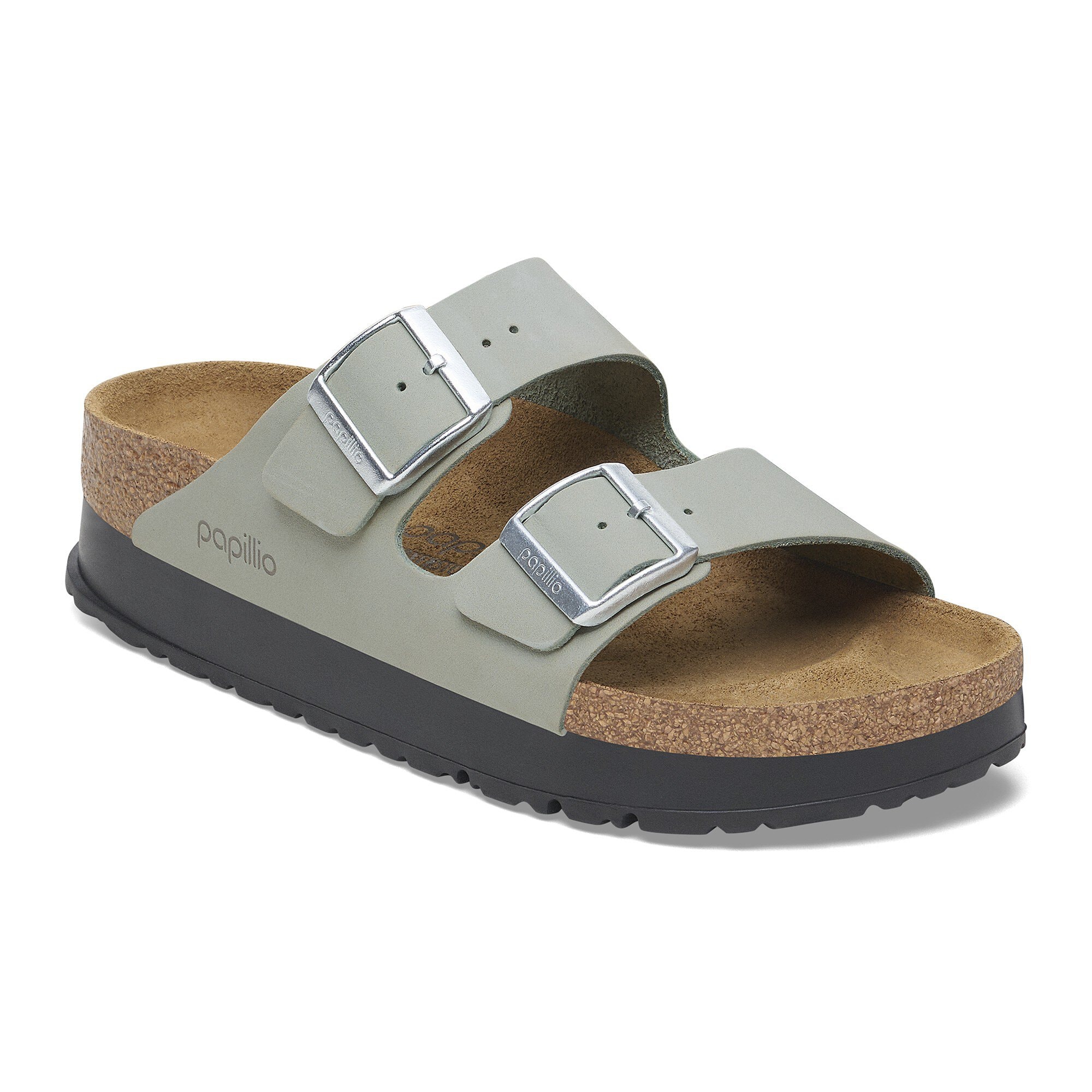 Arizona Flex Platform Nubuck Leather in Color Pure Sage