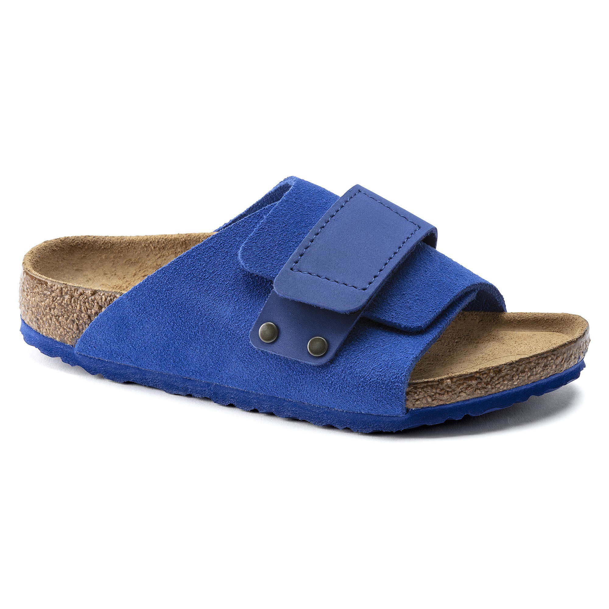 値下げ中 BIRKENSTOCK KYOTO Ultra Blue Kyoto Kids Suede Nubuck in Color Ultra Blue | BIRKENSTOCK US