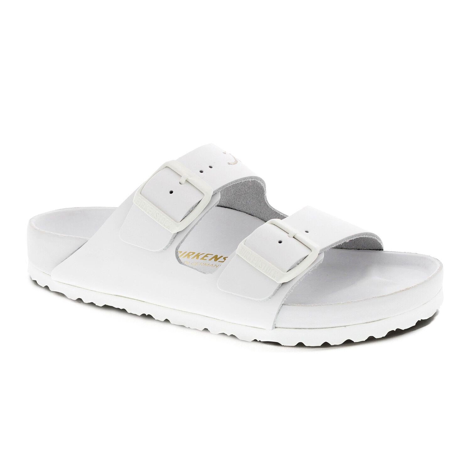 Arizona Lingua Franca Leather in Color White | BIRKENSTOCK US