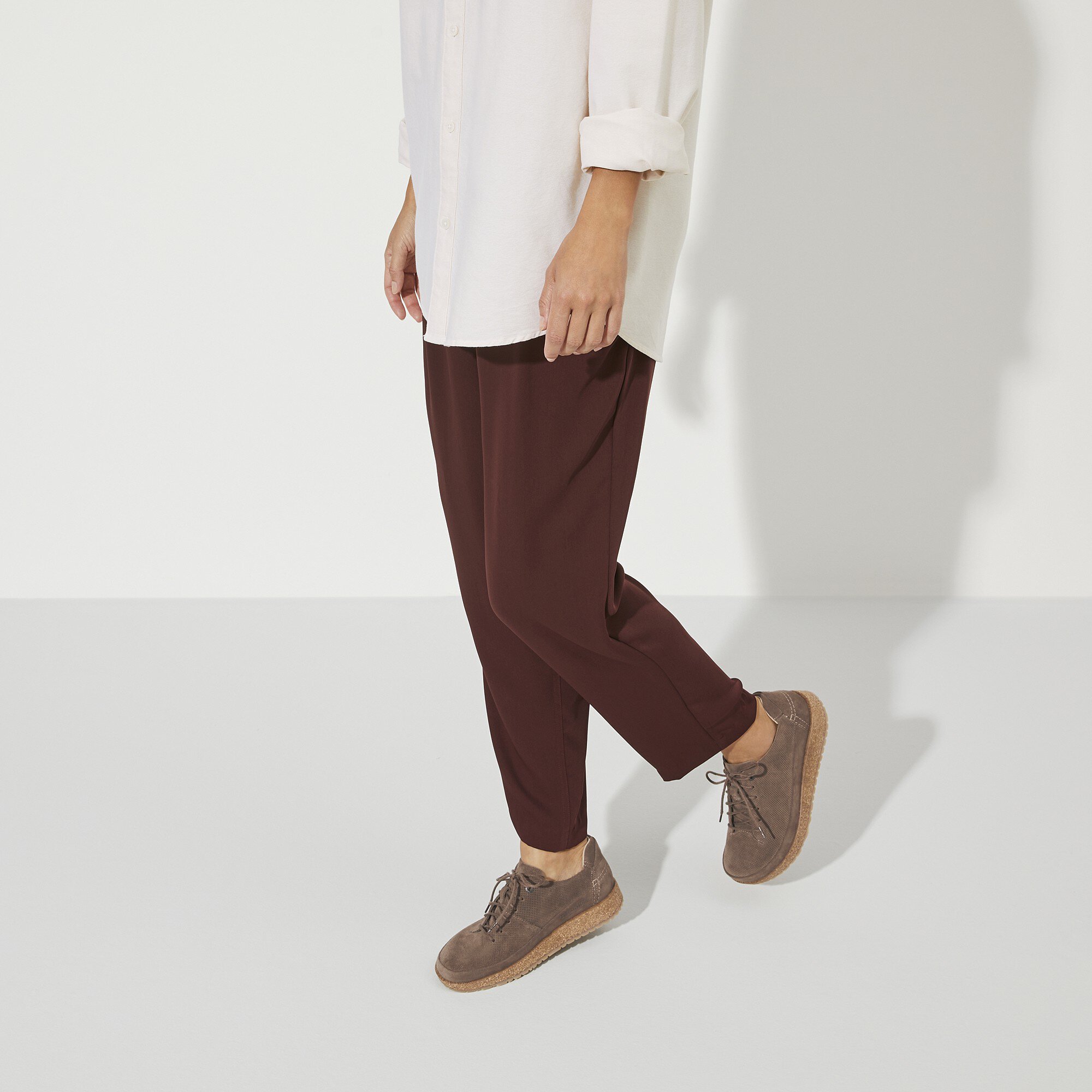 Кроссовки Birkenstock Honnef Light Suede Leather, цвет: Серый серо-коричневый — фото 7