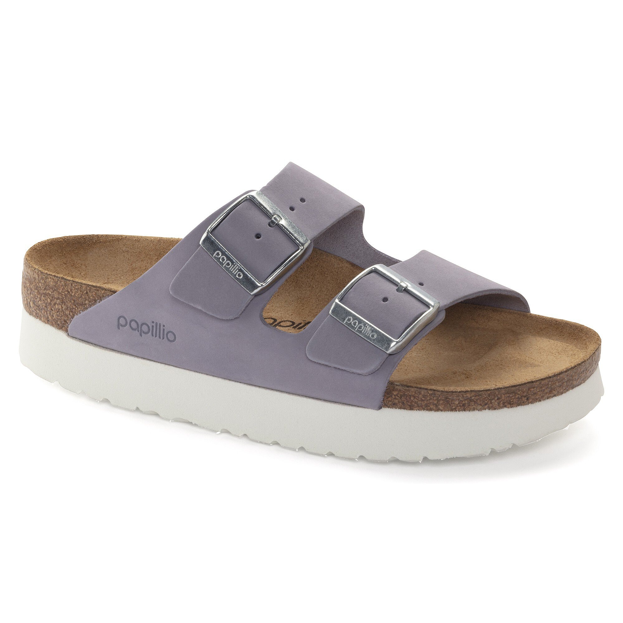 Arizona Flex Platform Nubuck Leather in Color Purple Fog