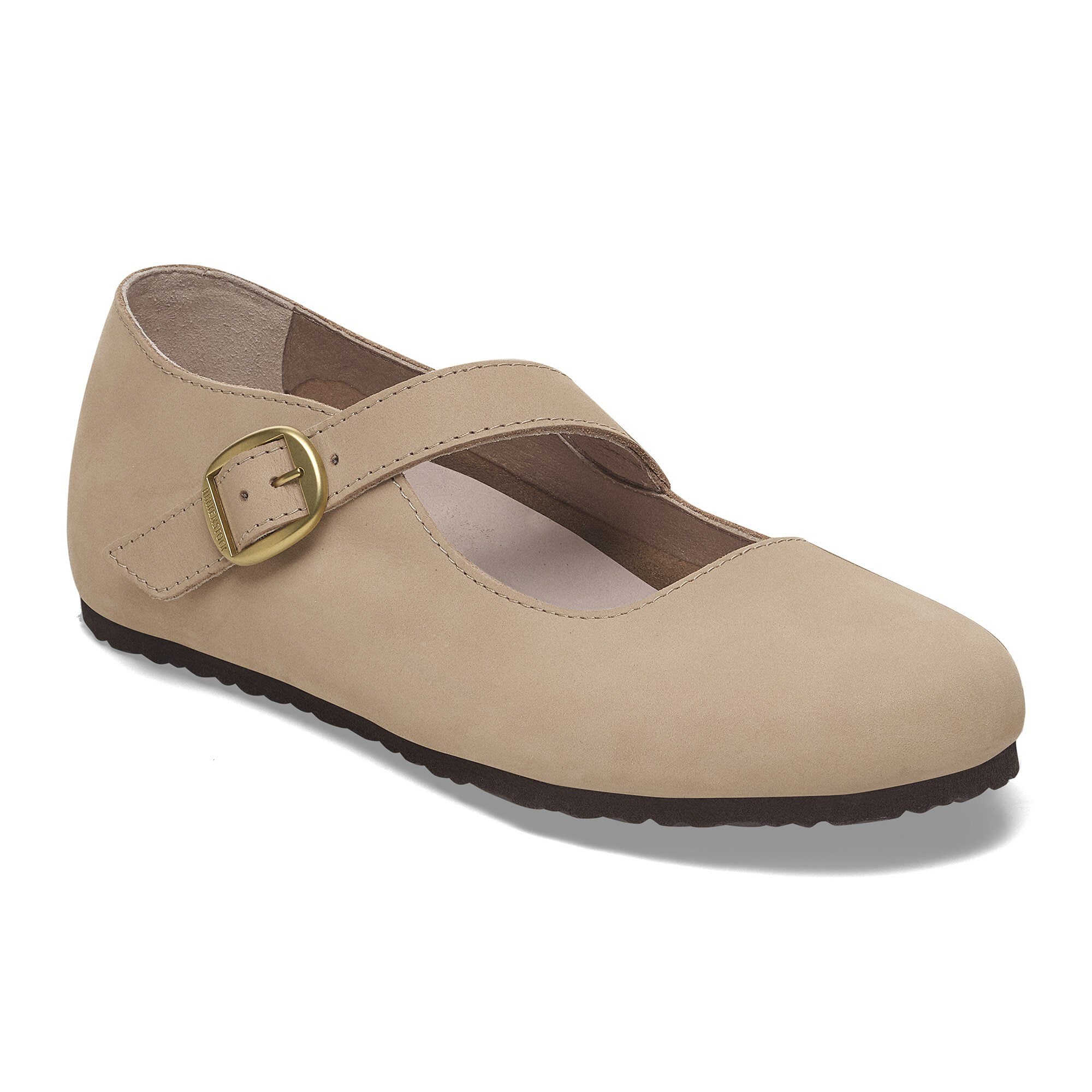 Tracy Nubuck Leather in Color Sand | BIRKENSTOCK US