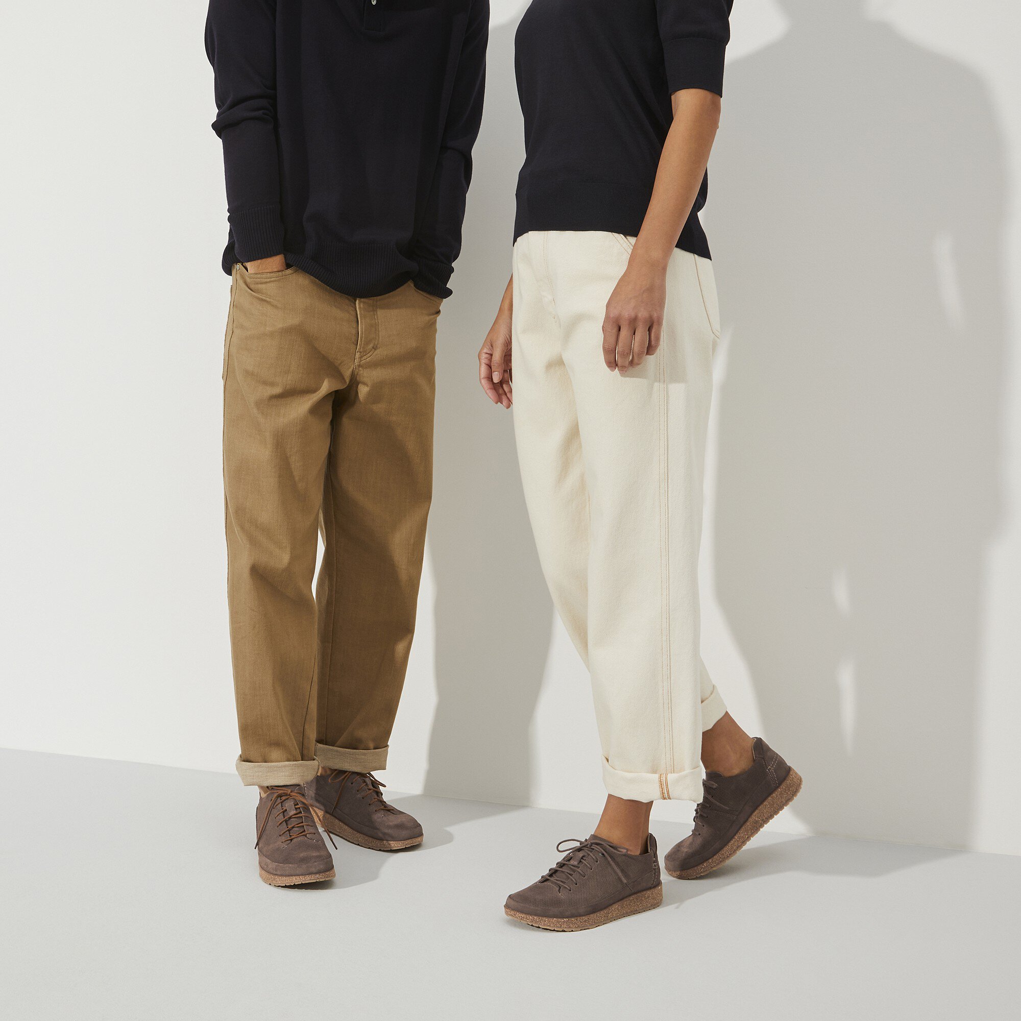 Кроссовки Birkenstock Honnef Light Suede Leather, цвет: Серый серо-коричневый — фото 12