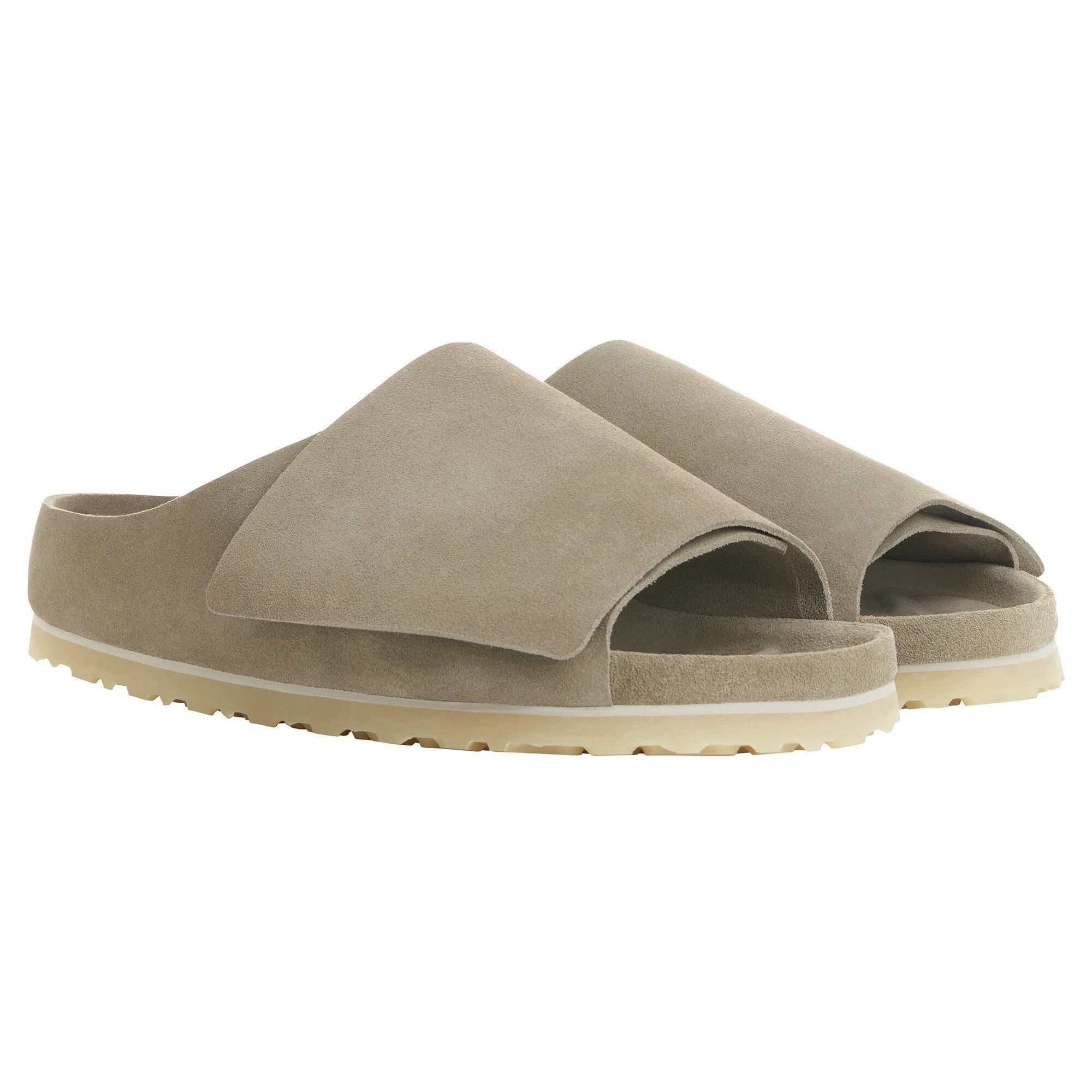 靴 fear of god birkenstock Los Feliz Suede Los Feliz Suede Suede Leather in Color Taupe | BIRKENSTOCK US