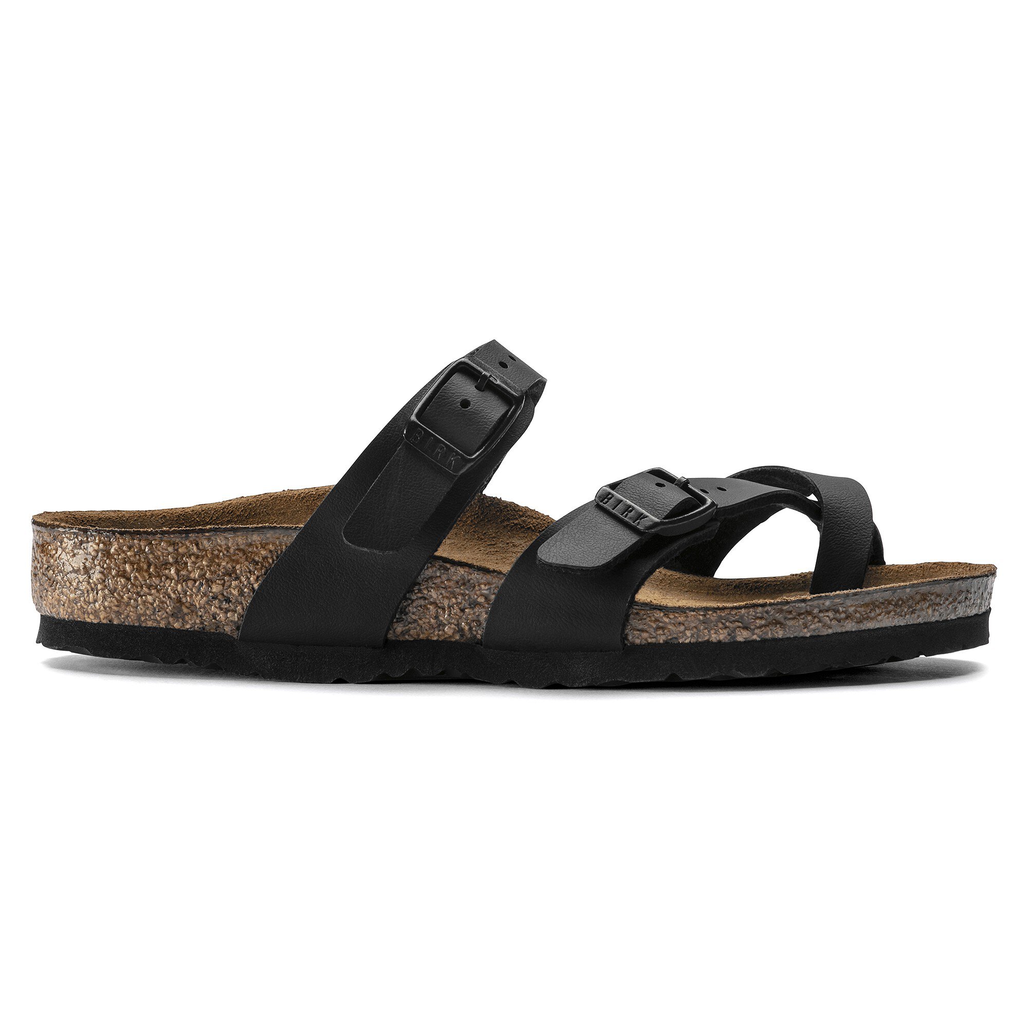 Детские сандалии Birkenstock Mayari Kids Birko-Flor, цвет: Чёрный — фото 3
