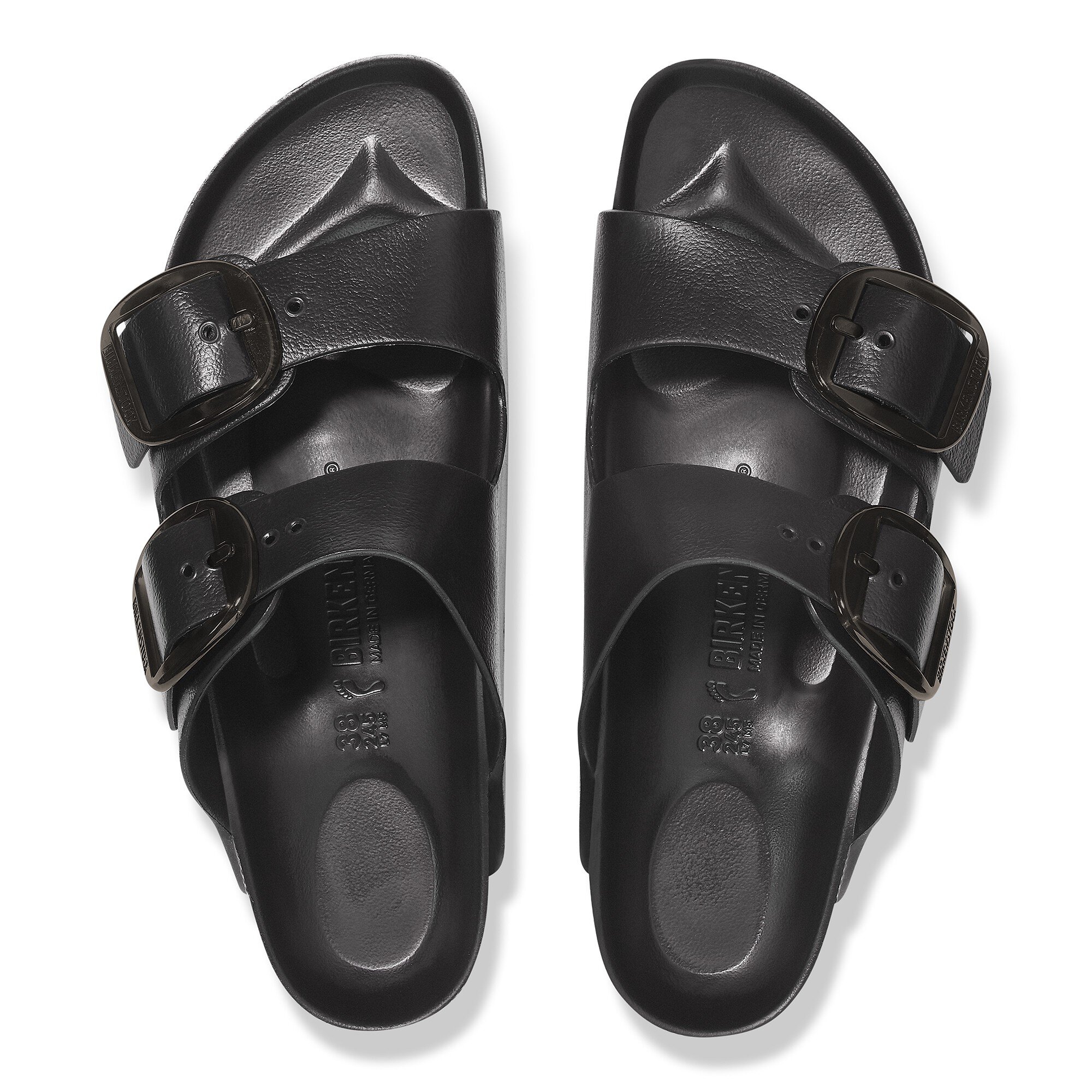 Женские сандалии Birkenstock Arizona Big Buckle EVA, цвет: Чёрный — фото 2