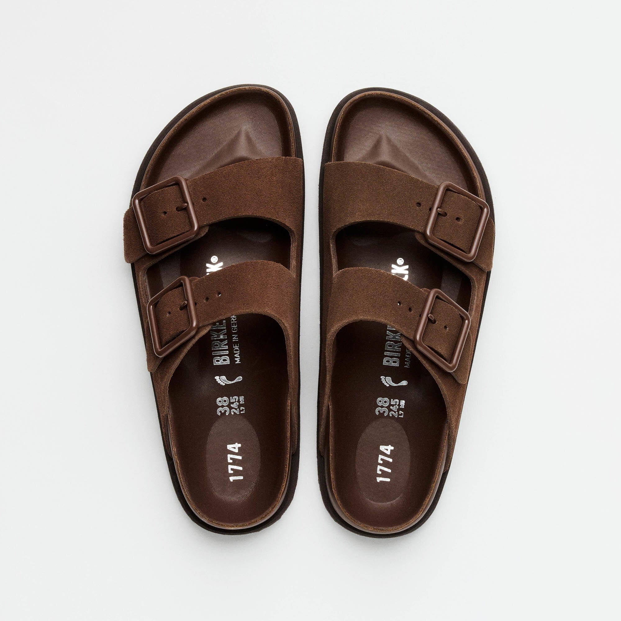 1774 Arizona Suede Leather in Color Carafe | BIRKENSTOCK US