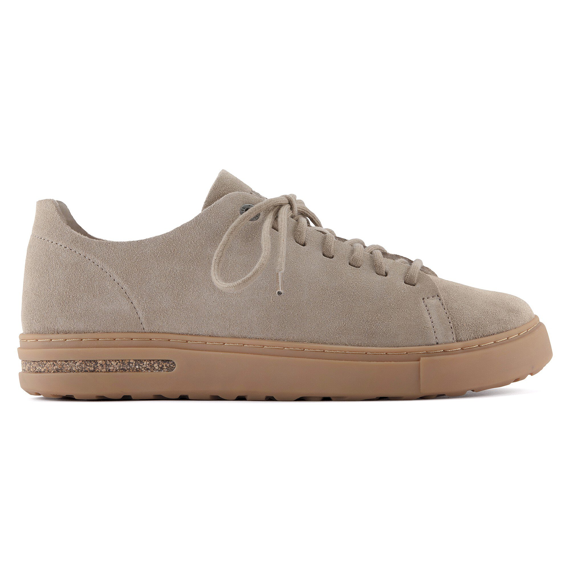 Кроссовки Birkenstock Bend Low Decon Nubuck Leather, цвет: Серый серо-коричневый — фото 3