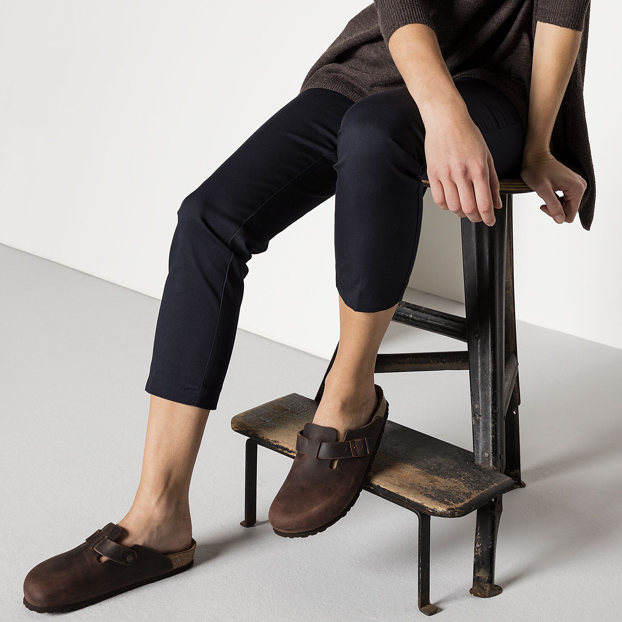 Сабо Birkenstock Boston Soft Footbed Natural Leather Oiled, цвет: Habana — фото 8