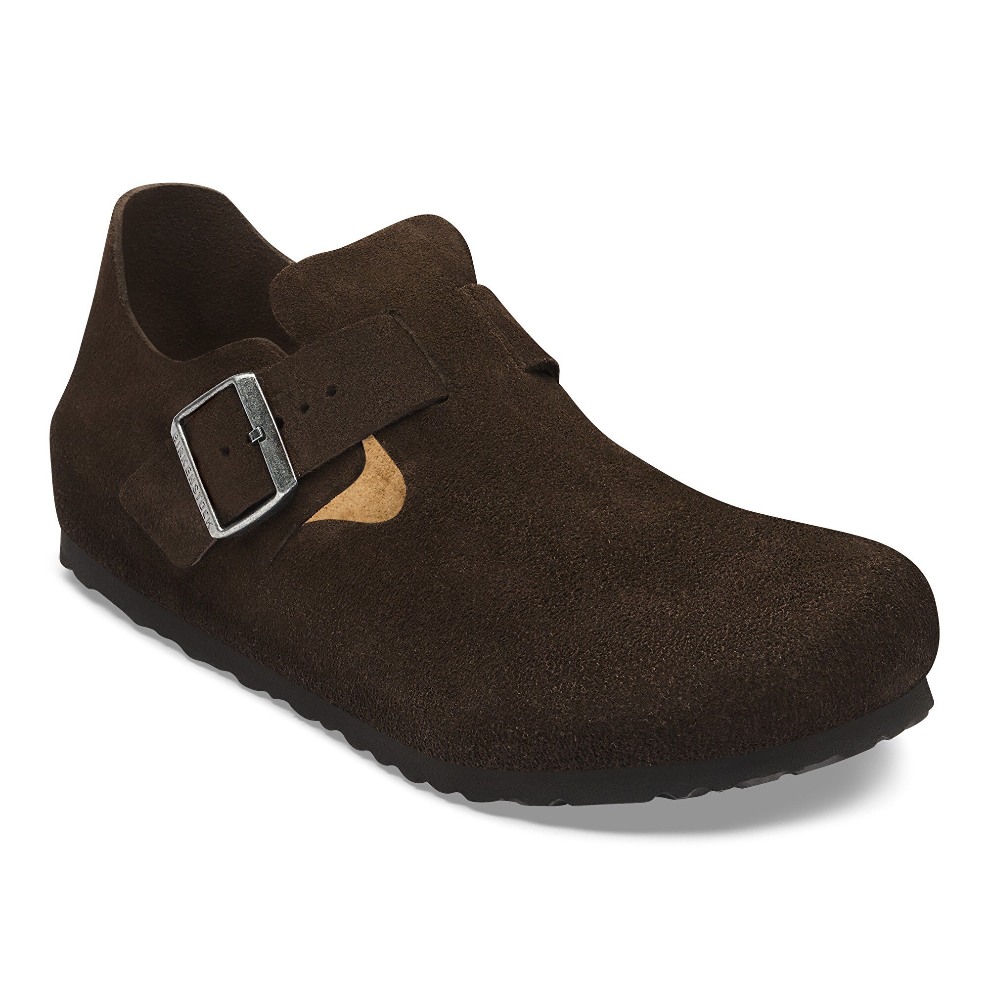 靴 BIRKENSTOCK London London Suede Leather in Color Mocha | BIRKENSTOCK US