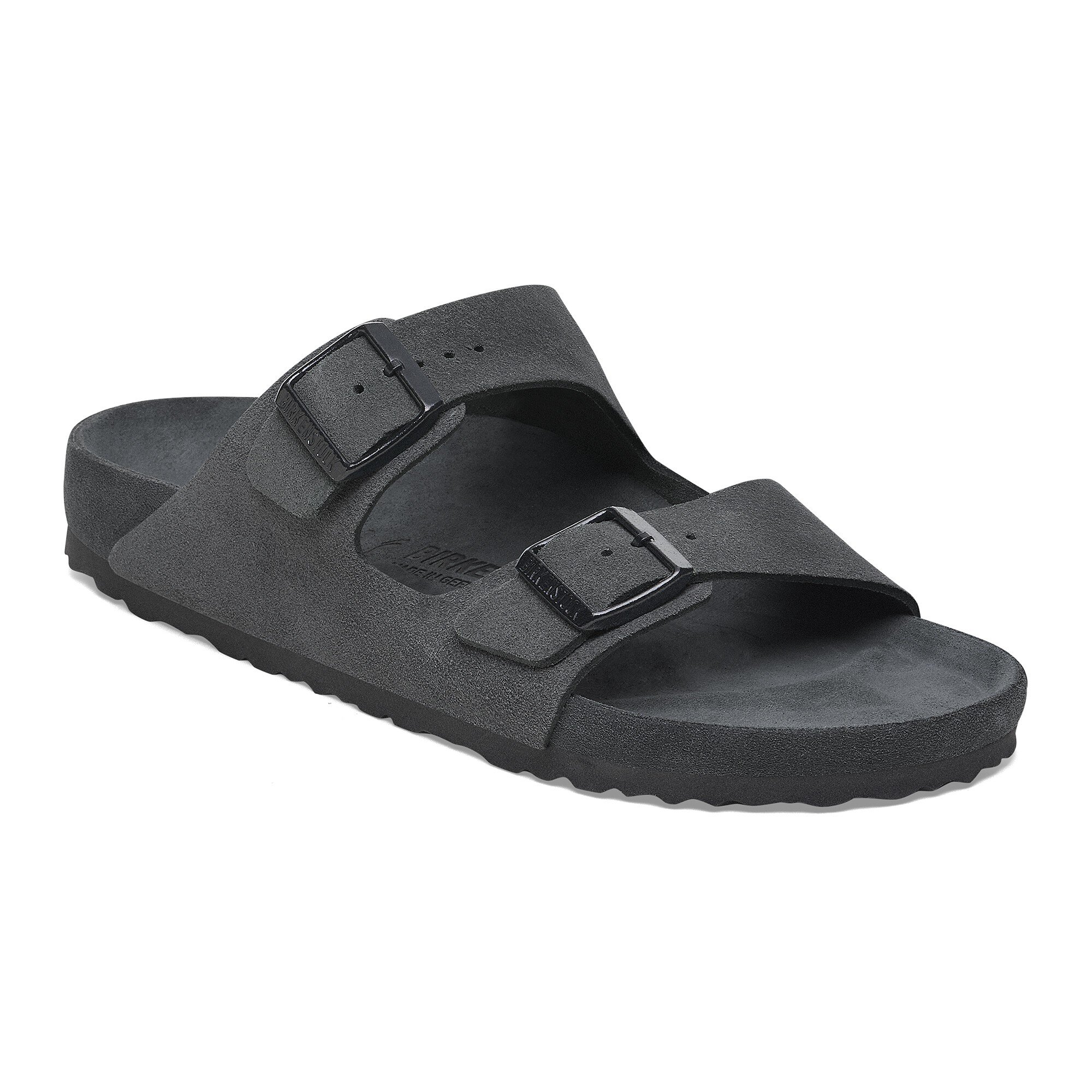 Arizona Suede Leather in Color Charcoal | BIRKENSTOCK Canada