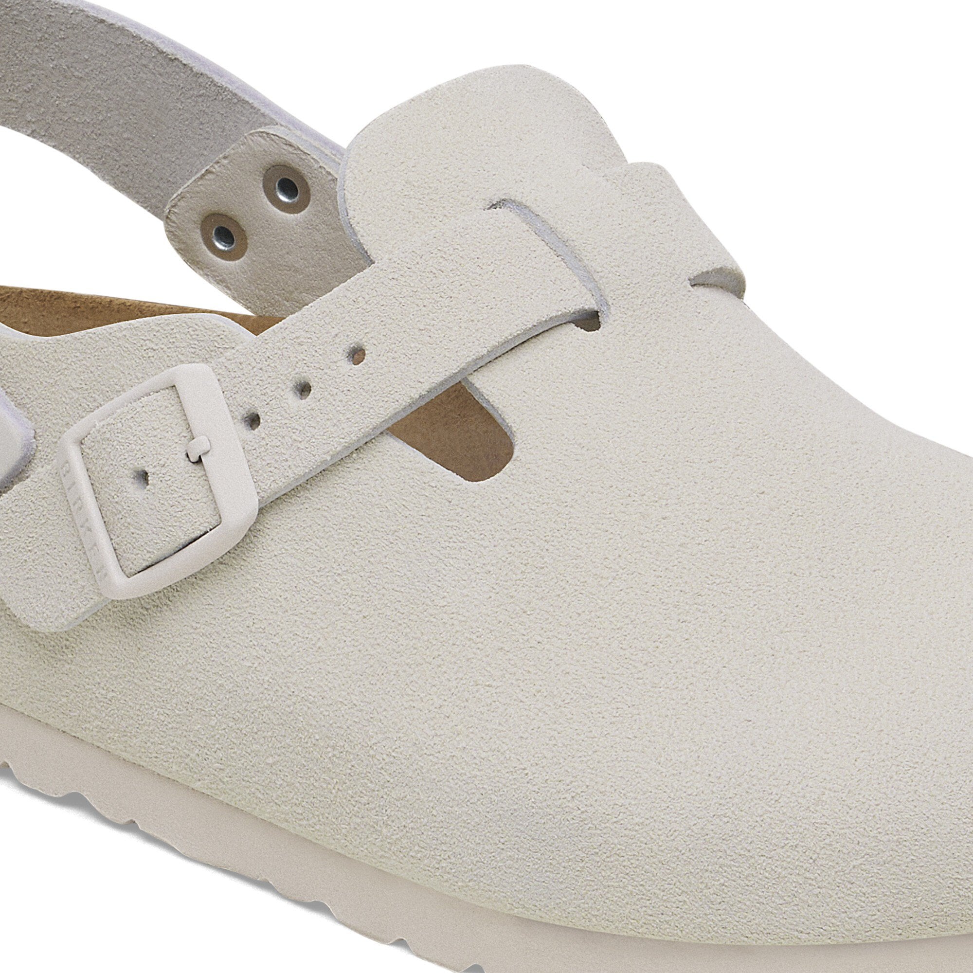 Сабо Birkenstock Tokio Suede Leather, цвет: Состаренный белый — фото 6