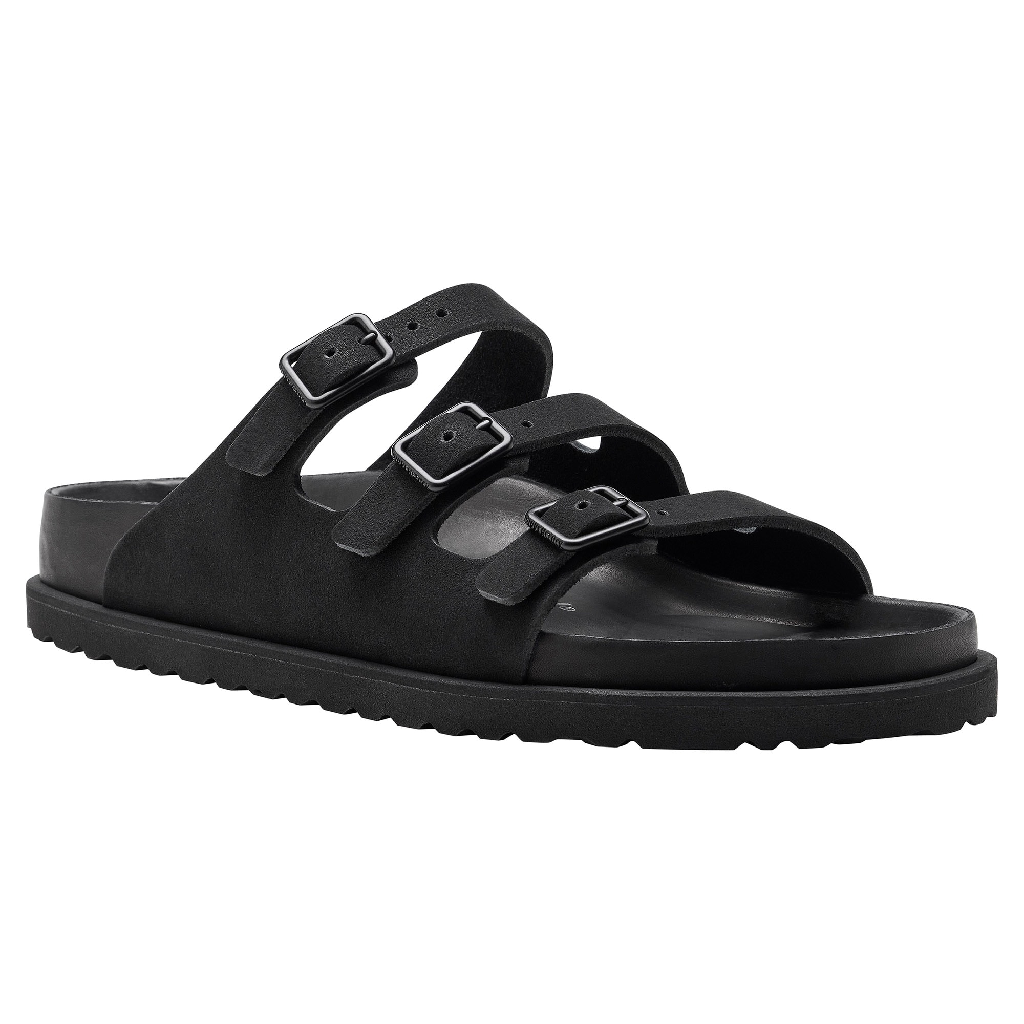 1774 III Florida Suede Leather in Color Black | BIRKENSTOCK US