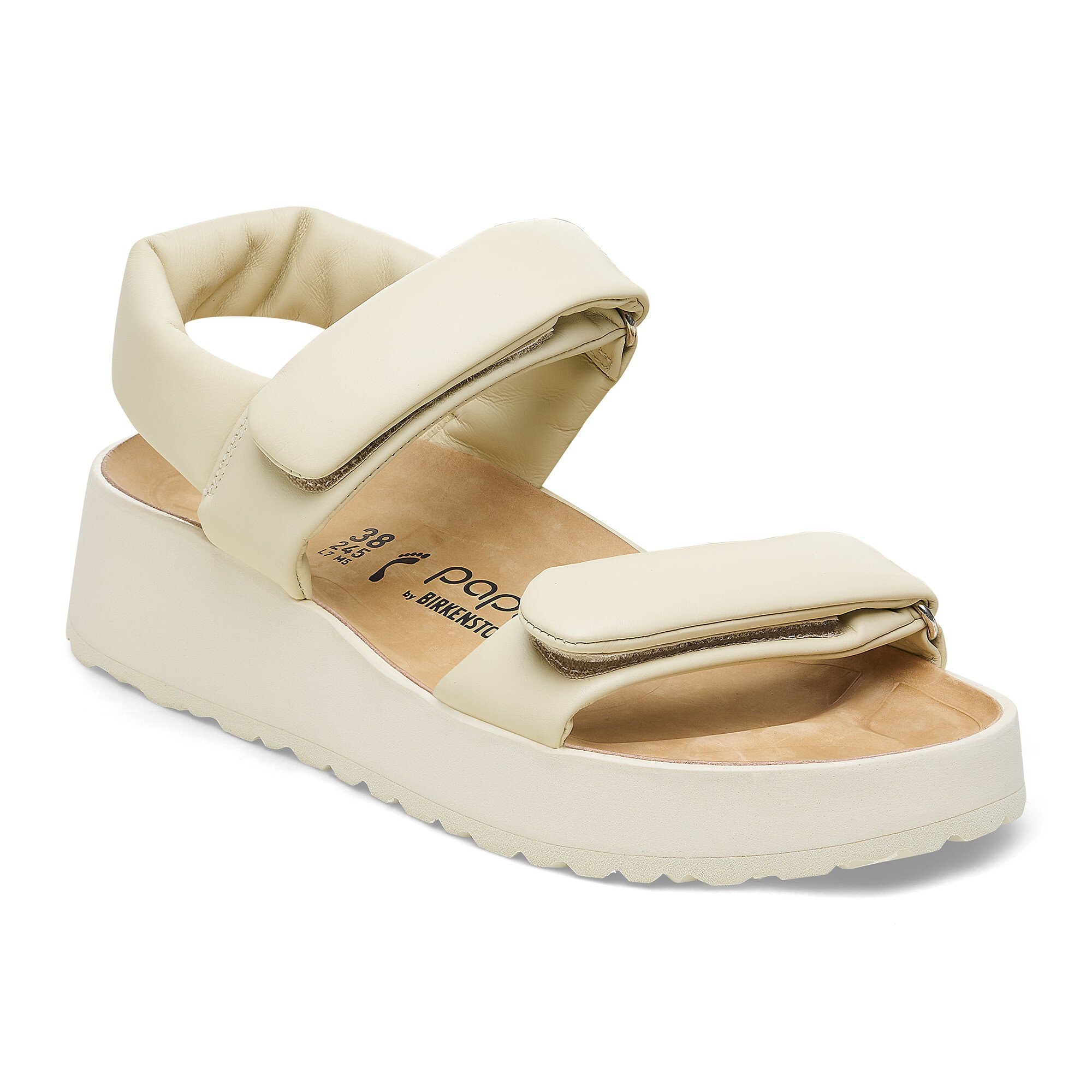 Theda Leather in Color Ecru | BIRKENSTOCK US