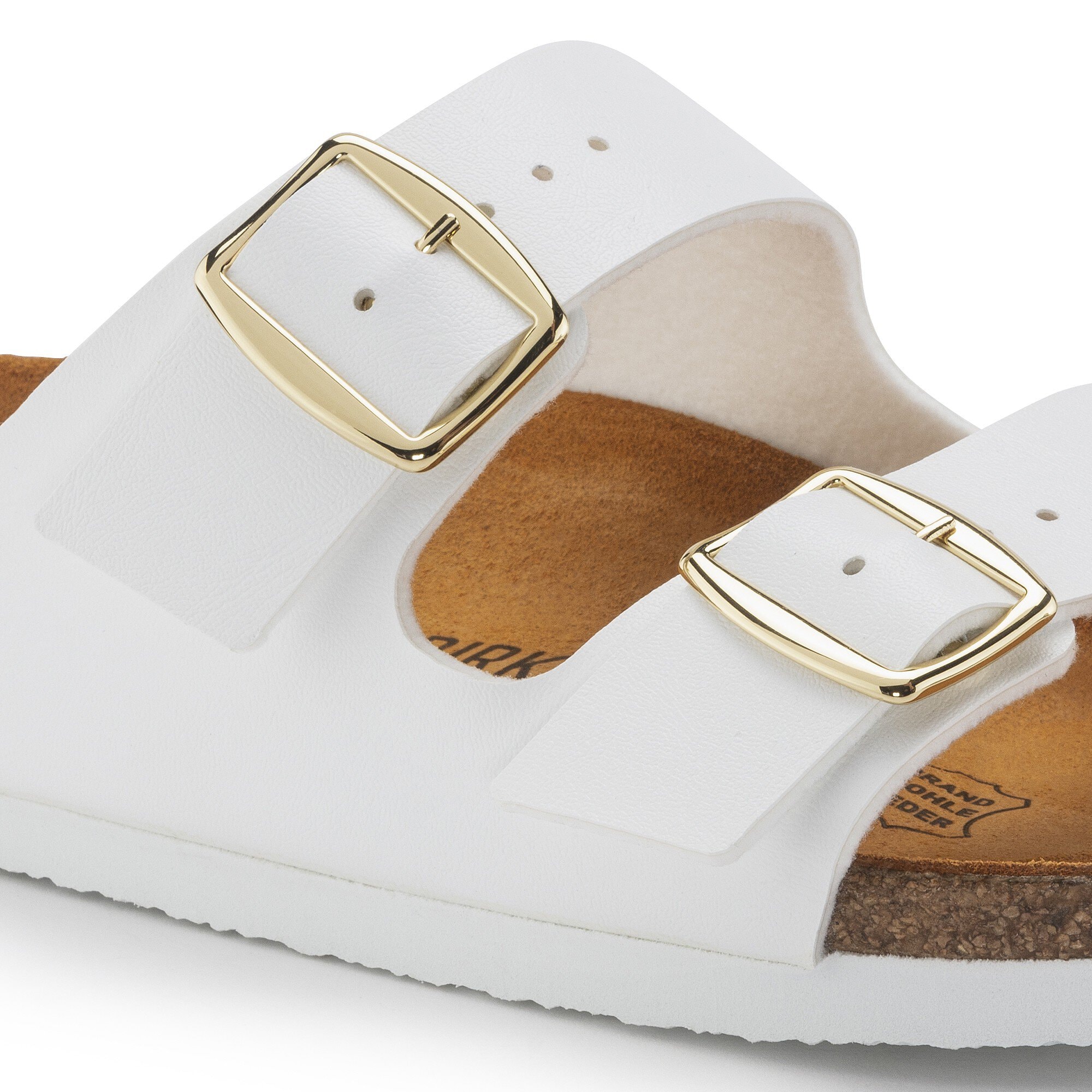 Сандалии Birkenstock Arizona Birko-Flor, цвет: Белый — фото 6