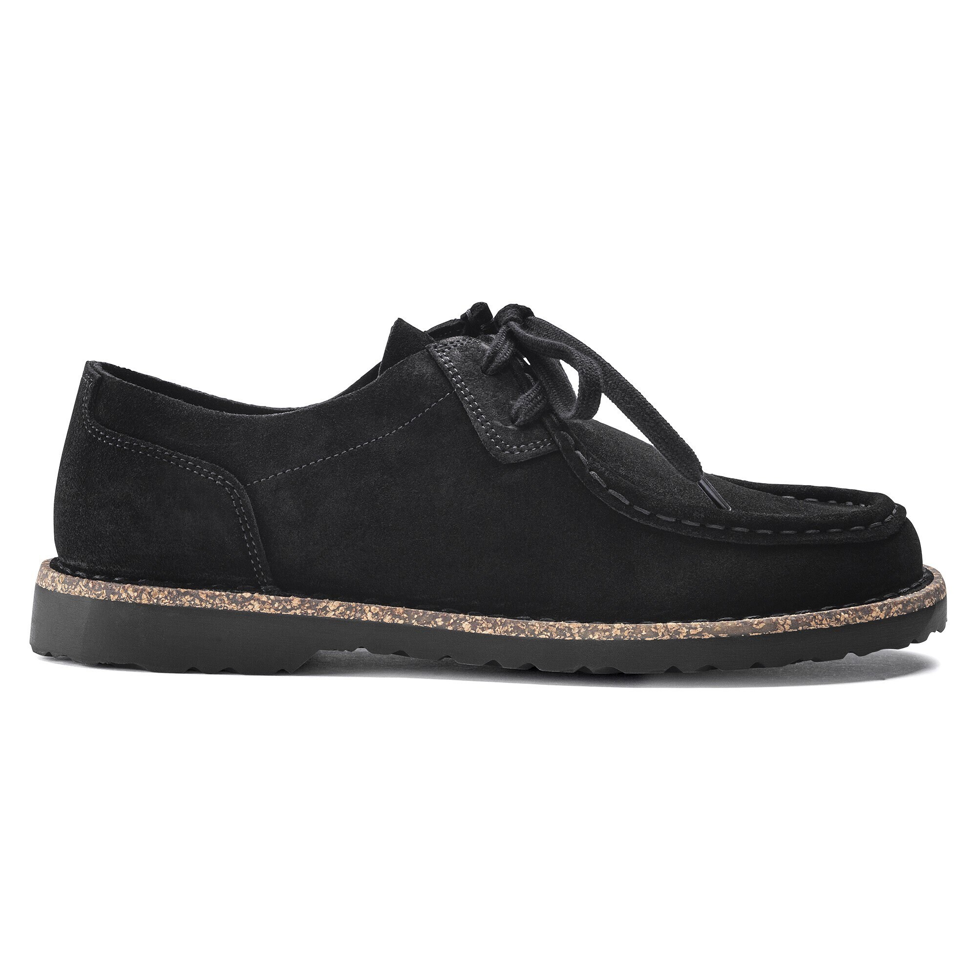 Туфли Birkenstock Pasadena III Suede Leather, цвет: Чёрный — фото 3