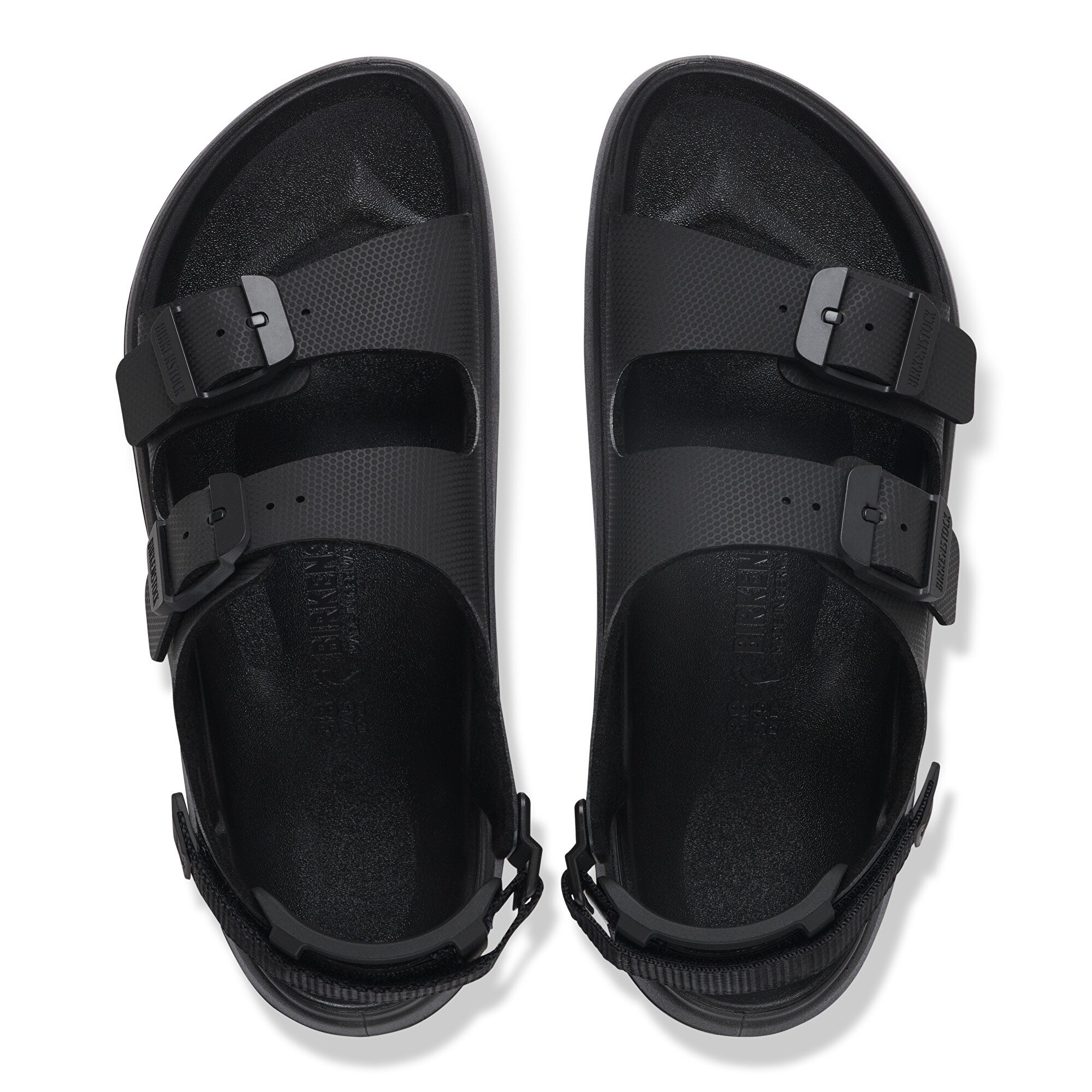 Сандалии Birkenstock Mogami Tech Loop Stealth Buckle Birko-Flor, цвет: Чёрный — фото 2