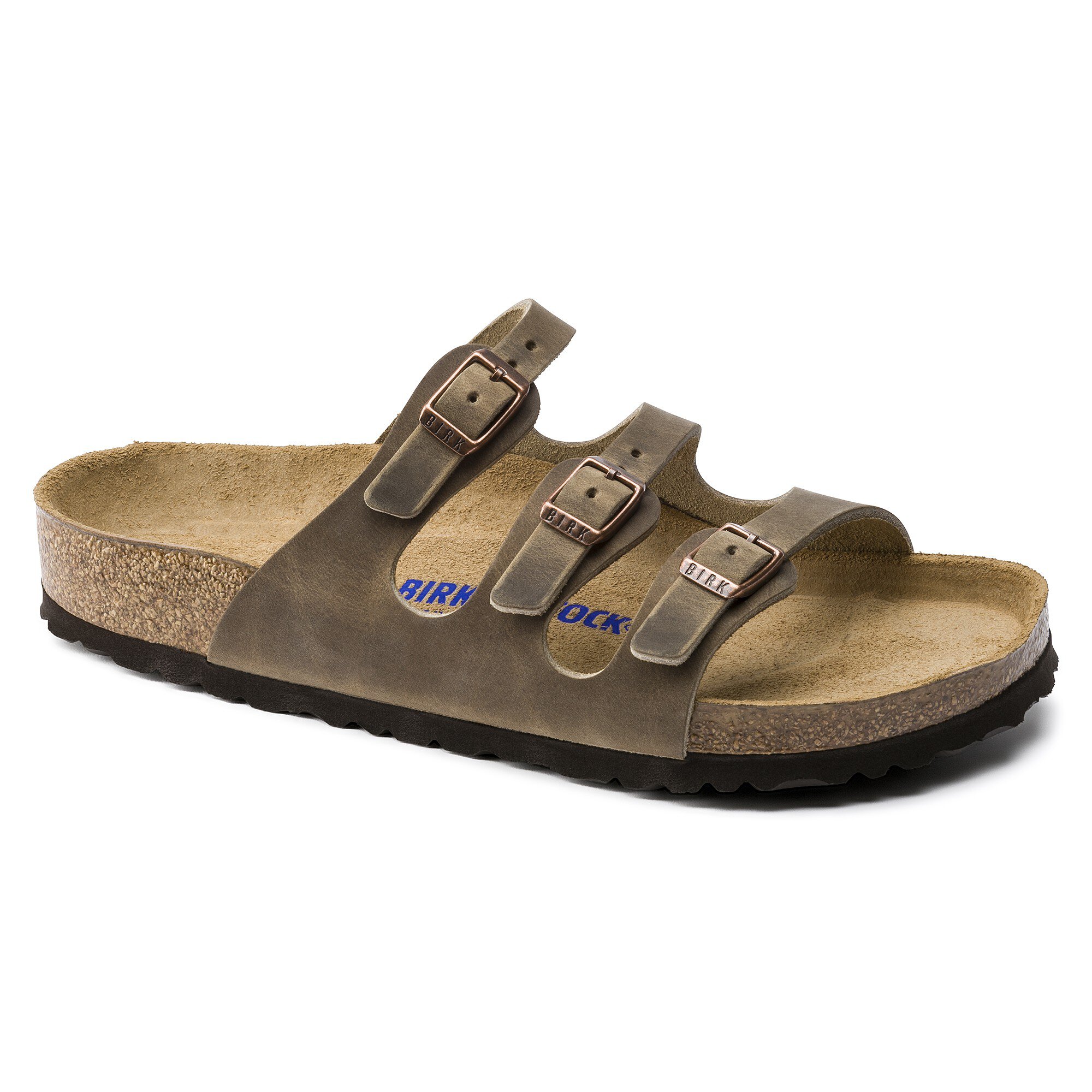 birkenstock florida tobacco brown BIRKENSTOCK Florida Soft Footbed Oiled Leather Tobacco Brown Multi-Strap Sandals
