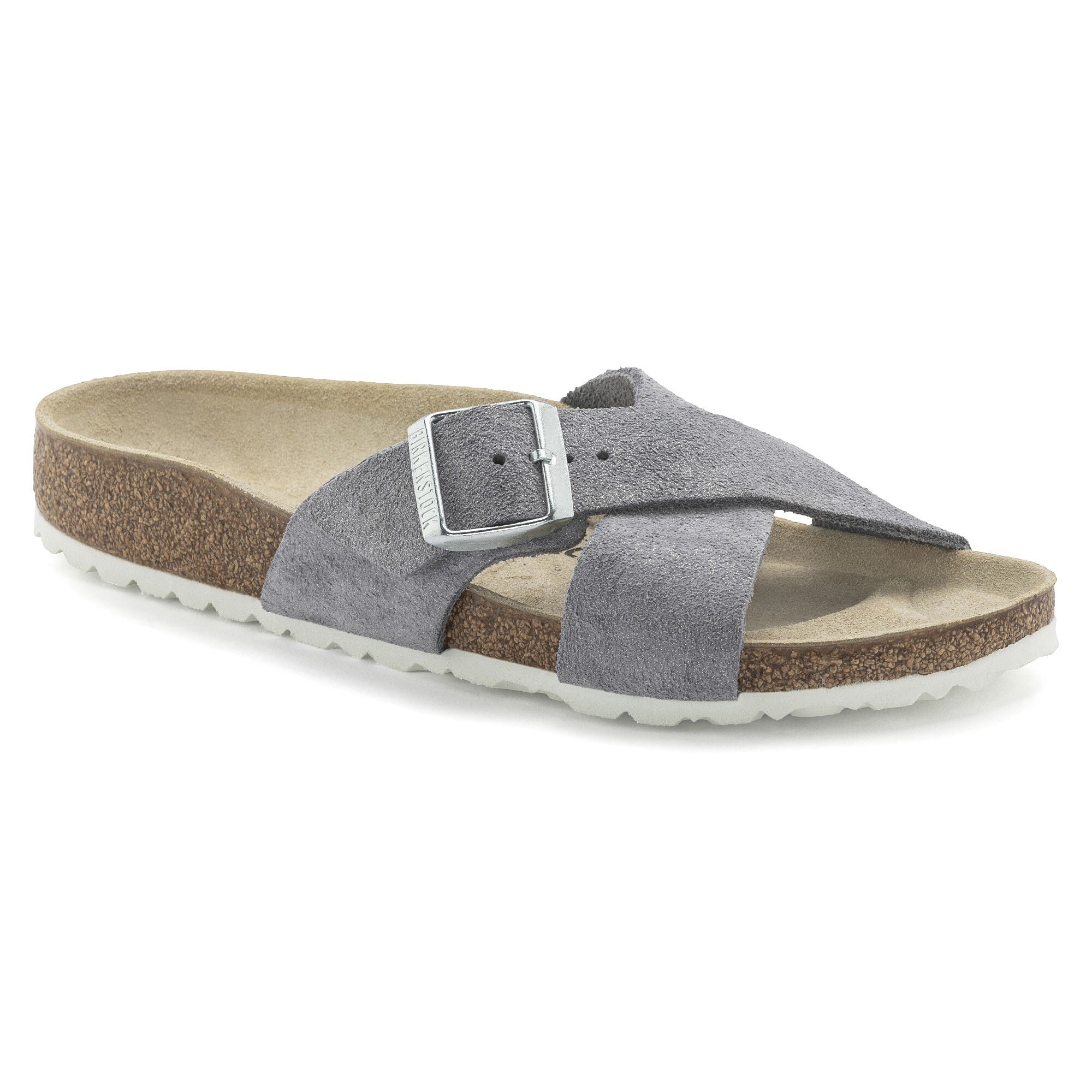 Siena Suede Leather in Color Purple Fog | BIRKENSTOCK US