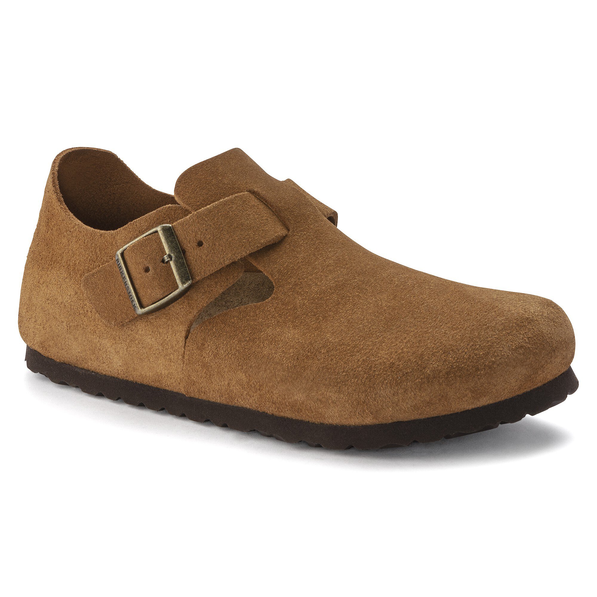 London Suede Leather in Color Mink | BIRKENSTOCK US