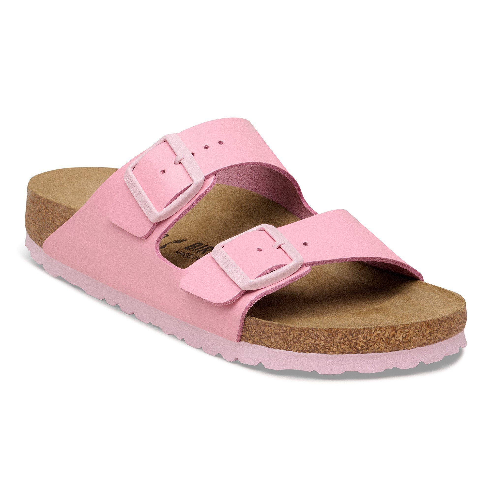 Arizona Natural Leather Patent in Color Fondant Pink | BIRKENSTOCK