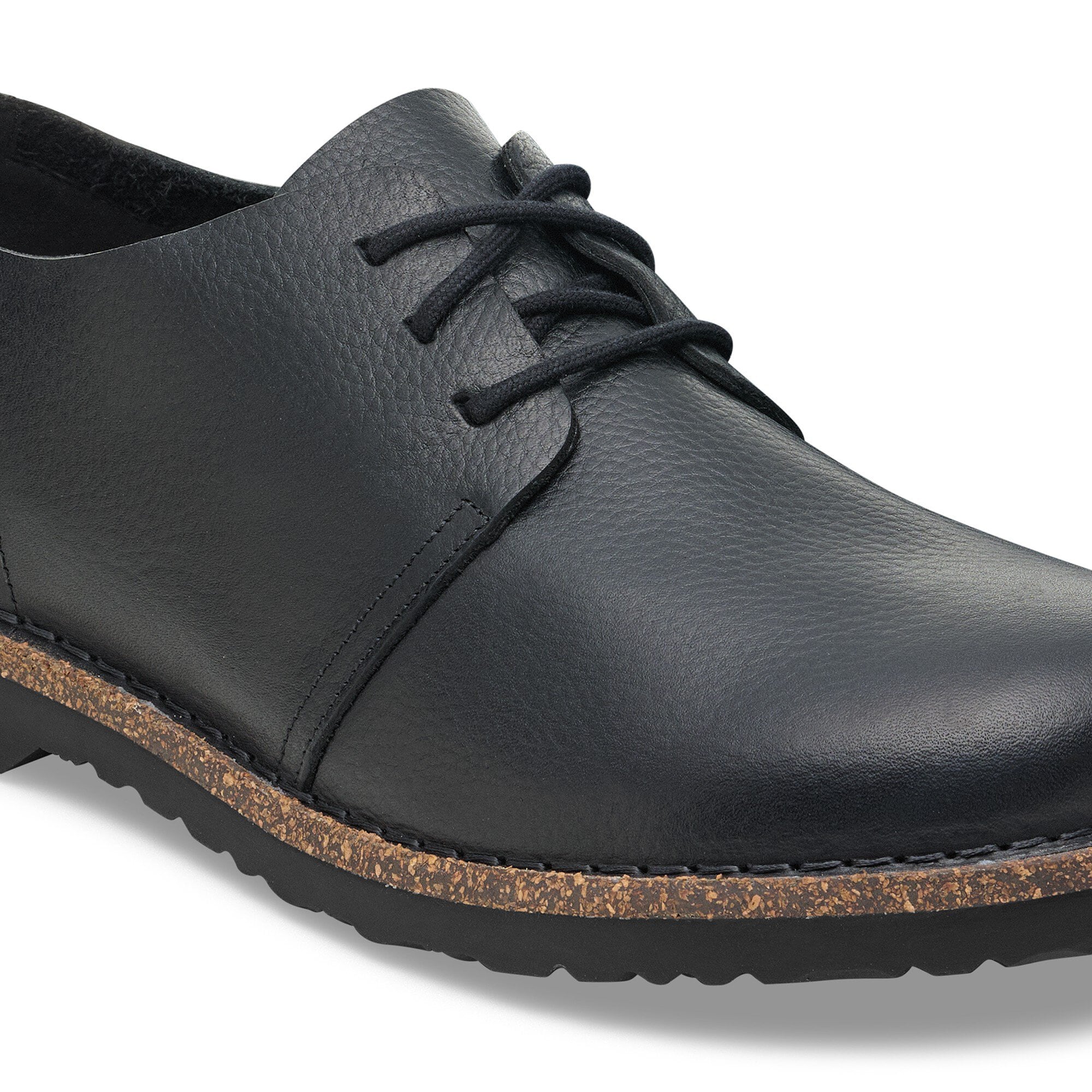 Туфли Birkenstock Uppsala Low Natural Leather, цвет: Чёрный — фото 6