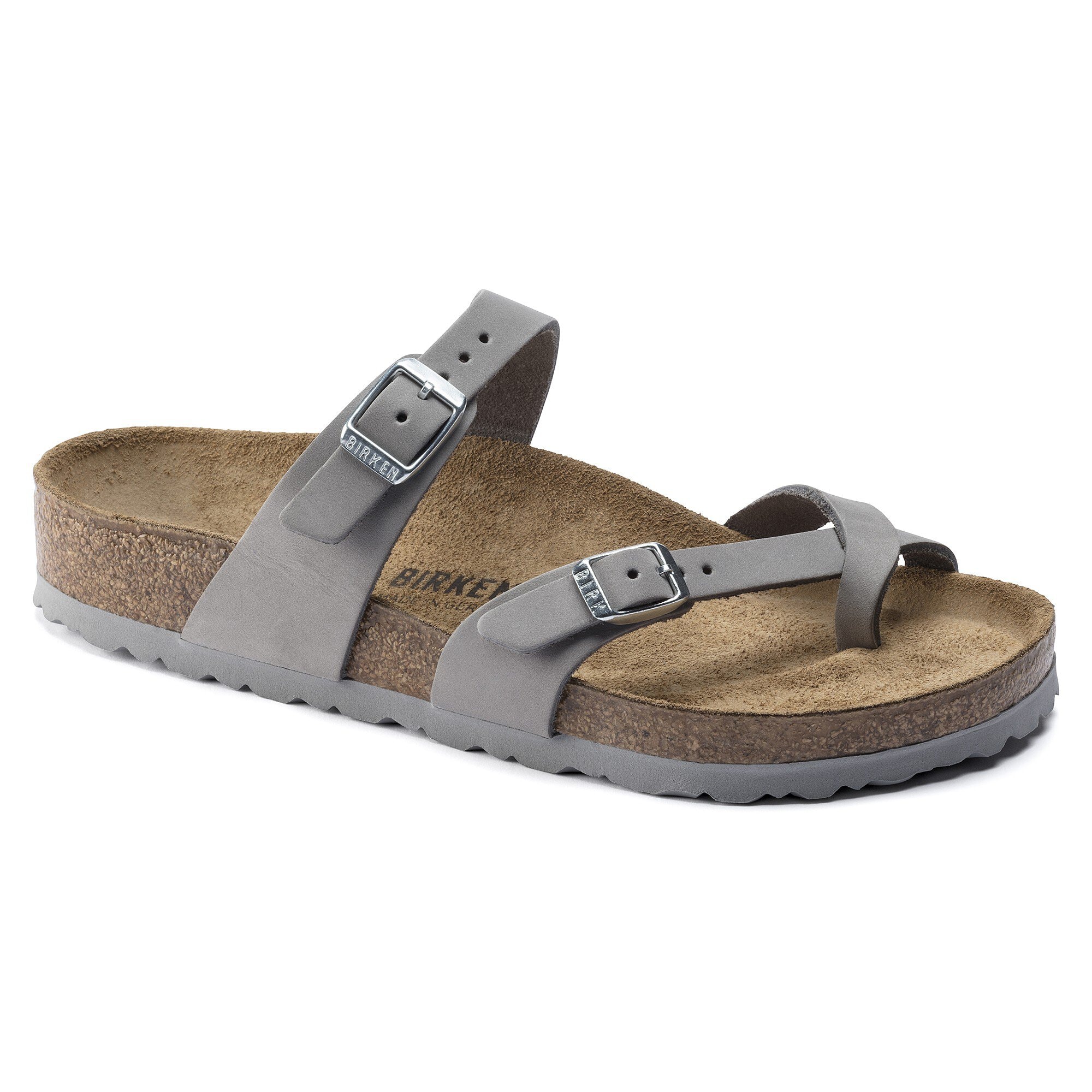 Mayari Nubuck Leather in Color Dove Gray | BIRKENSTOCK US