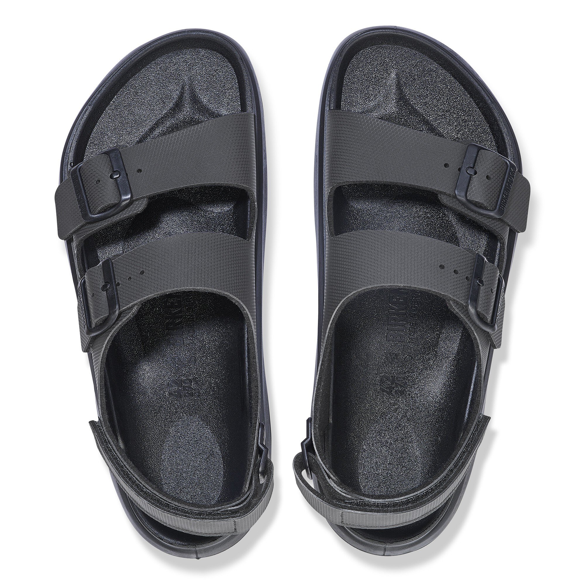 Сандалии Birkenstock Mogami Terra Birko-Flor, цвет: Чёрный — фото 2
