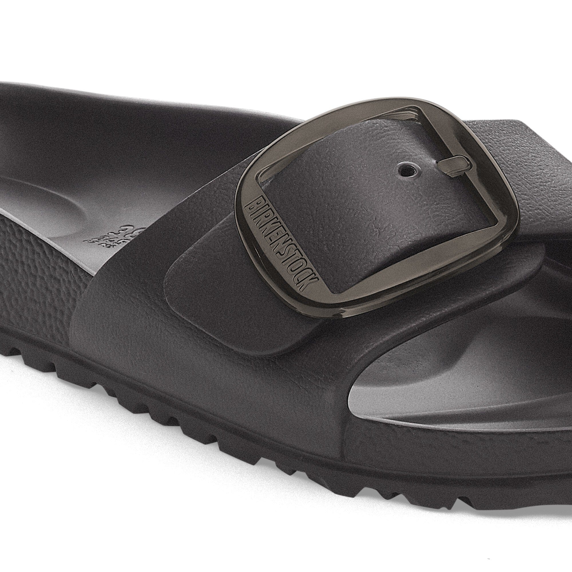 Женские сандалии Birkenstock Madrid Big Buckle EVA, цвет: Чёрный — фото 5
