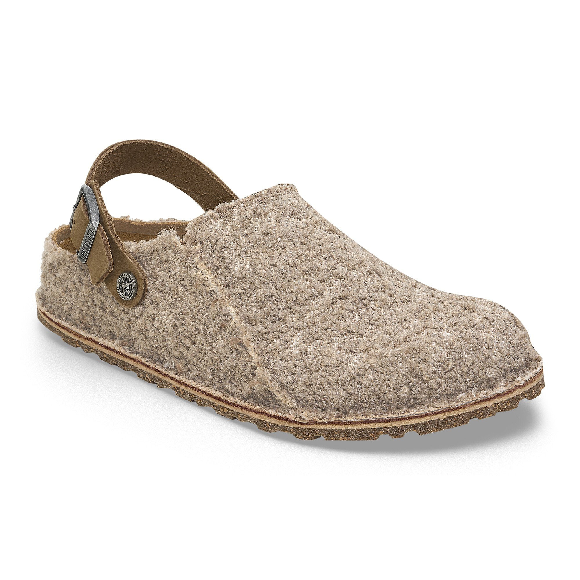 Lutry Premium Textile in Color Gray Taupe | BIRKENSTOCK Canada