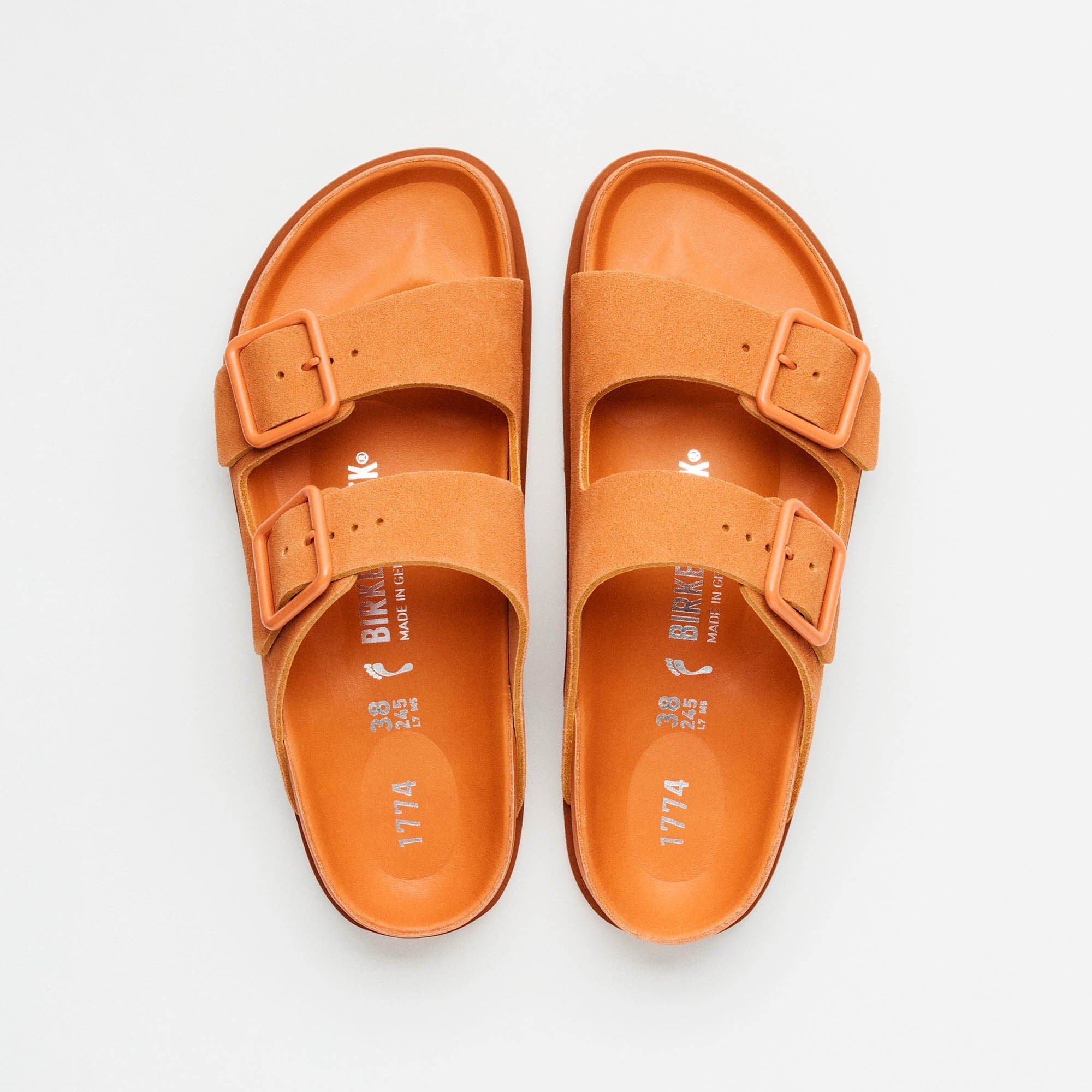 1774 Arizona Suede Leather in Color Kurkuma | BIRKENSTOCK US
