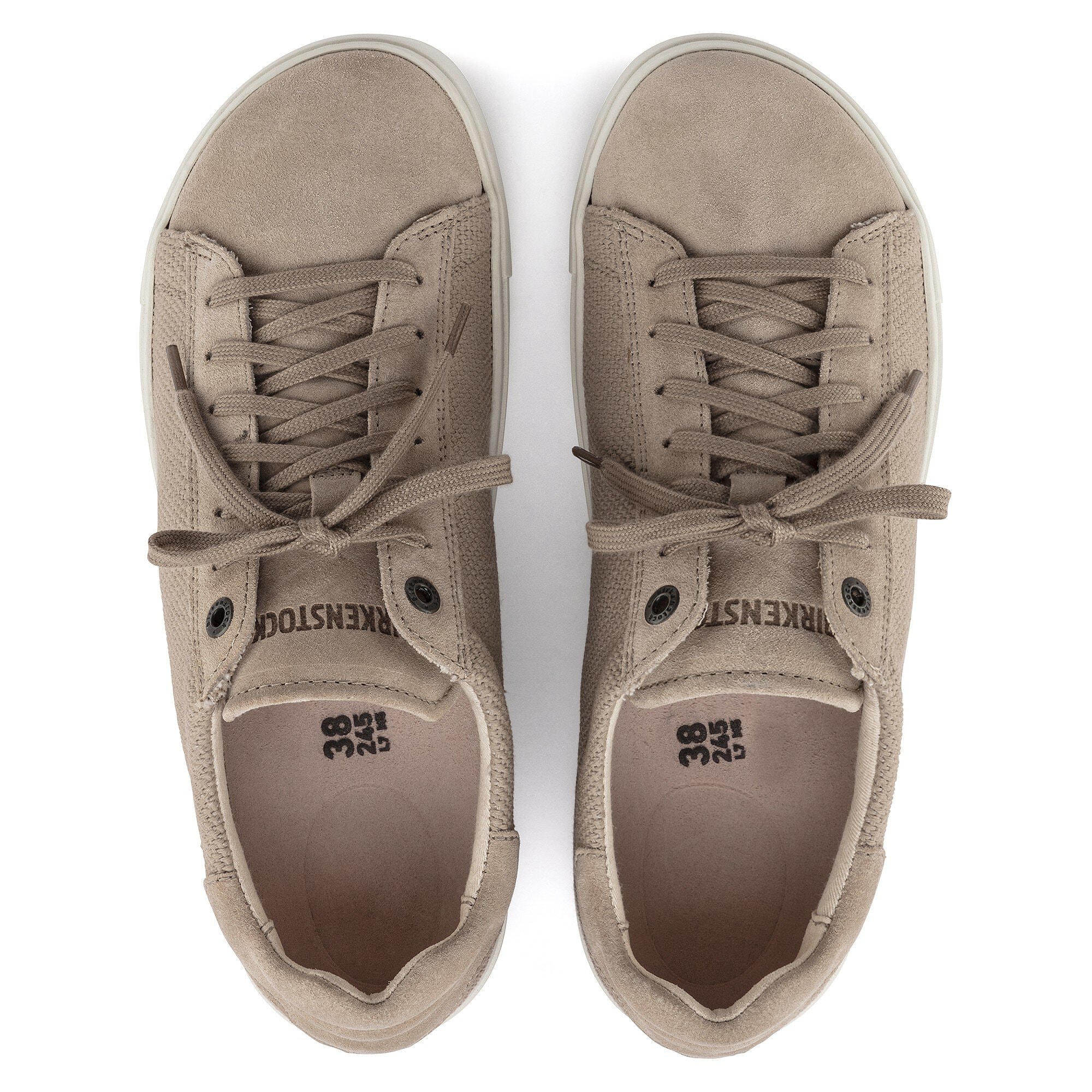 Кроссовки Birkenstock Bend Low Natural Leather/Textile, цвет: Sandcastle — фото 2