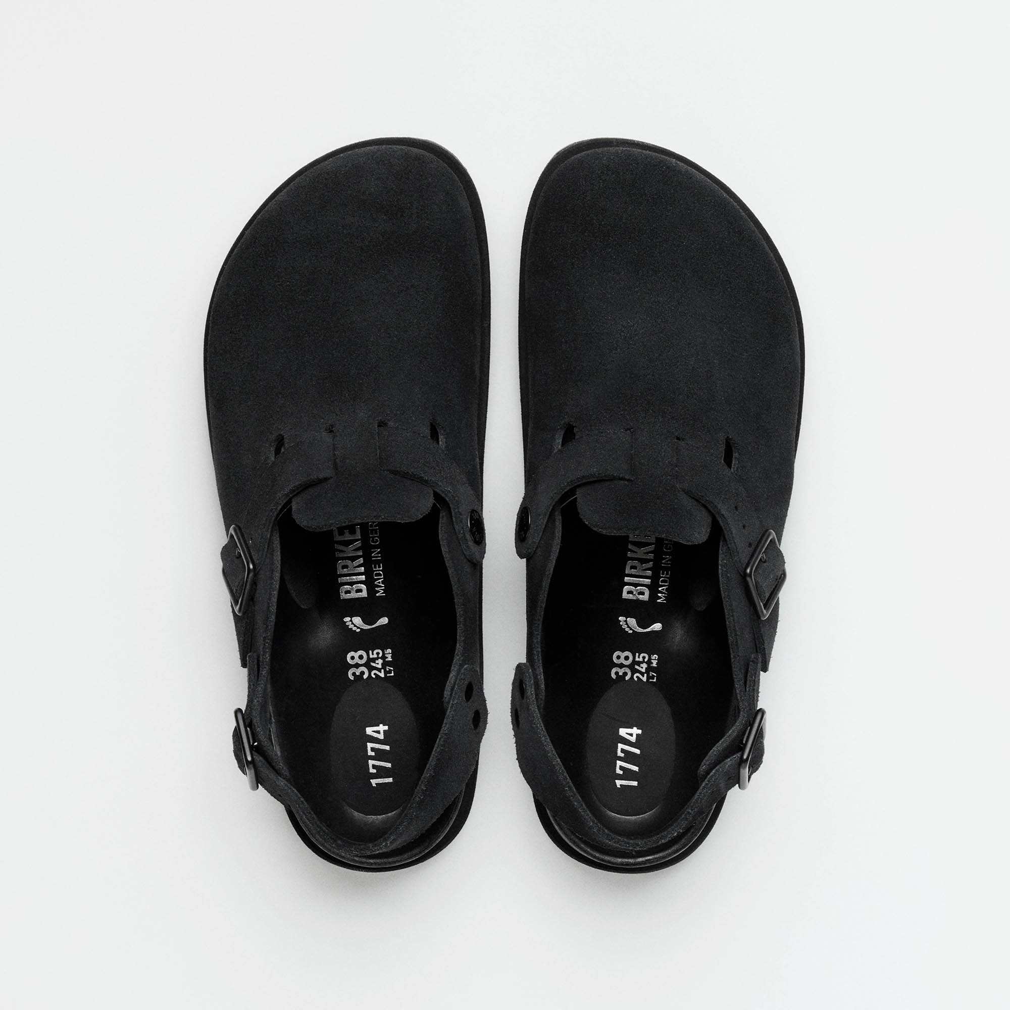 1774 IV Tokio Suede Leather in Color Black | BIRKENSTOCK US