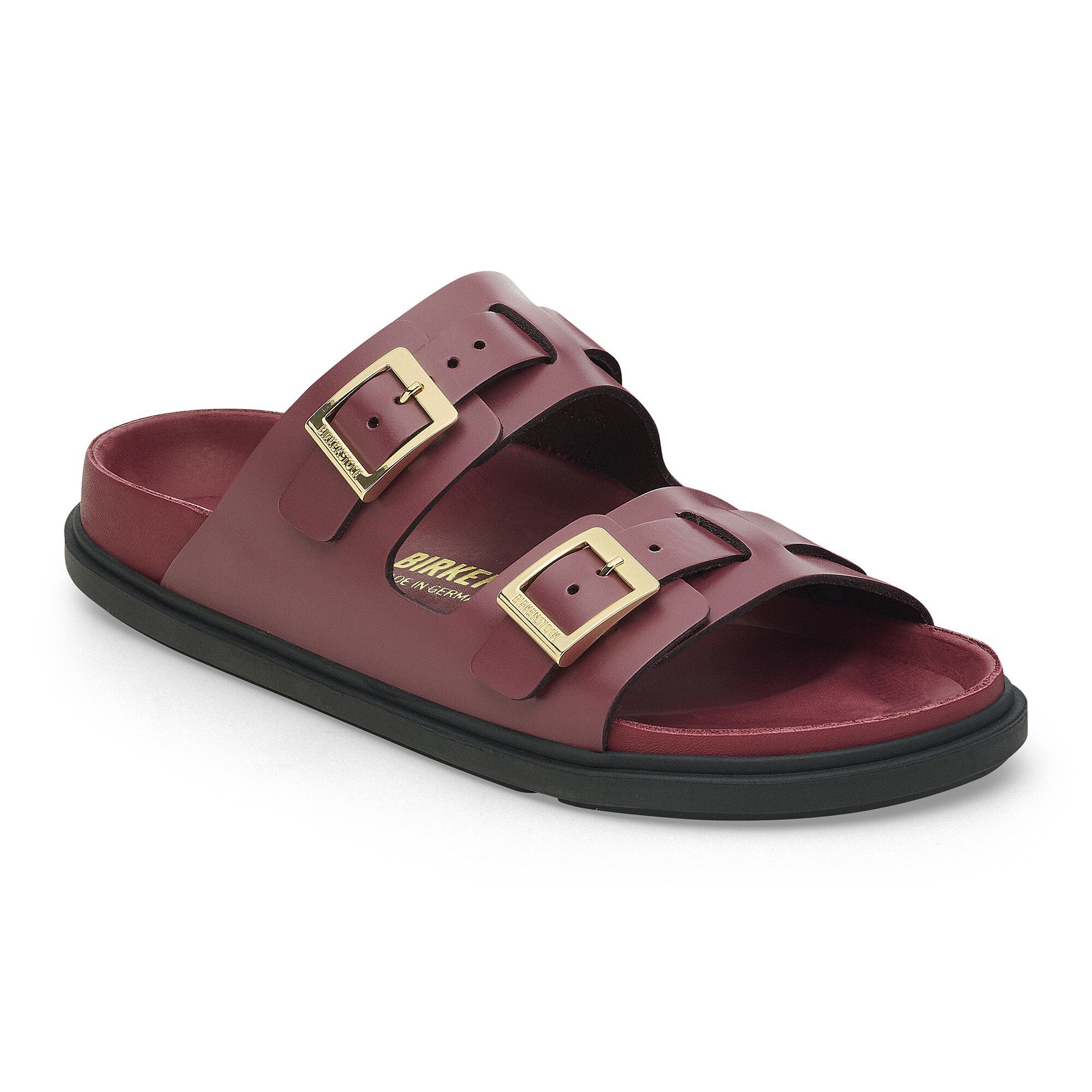 St Barths Leather in Color Berry Crush | BIRKENSTOCK Canada