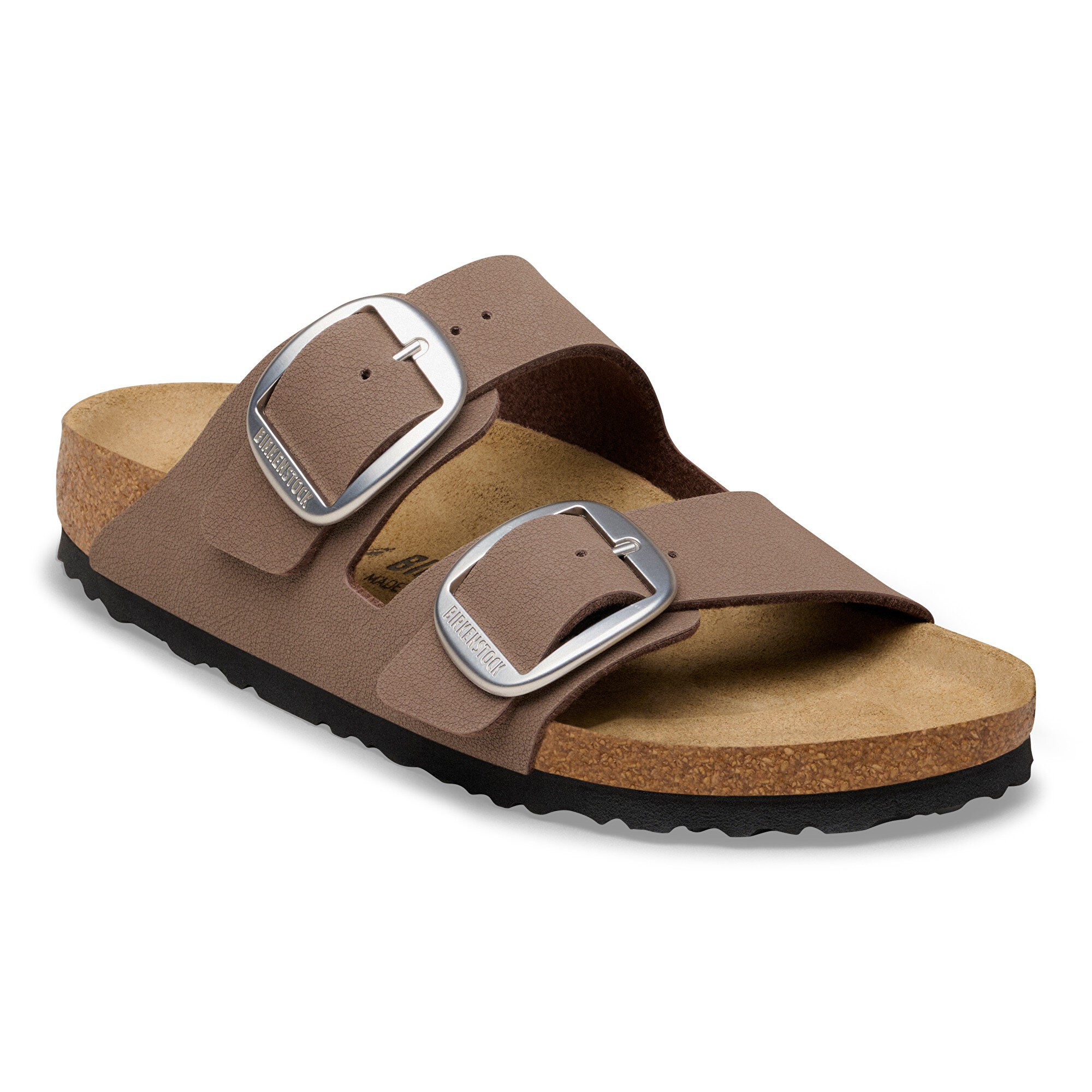 Arizona Big Buckle Birkibuc in Color Mocha | BIRKENSTOCK US