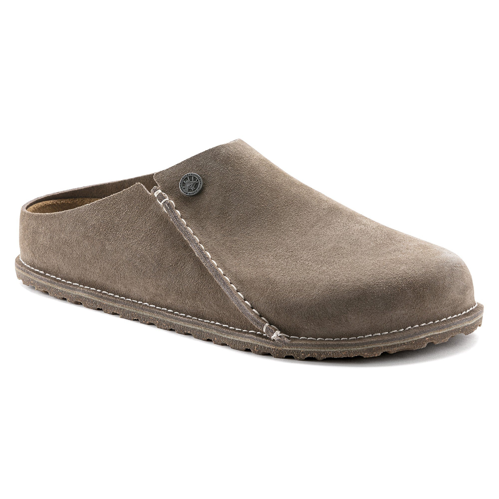Zermatt Premium Suede Leather in Color Gray Taupe | BIRKENSTOCK US