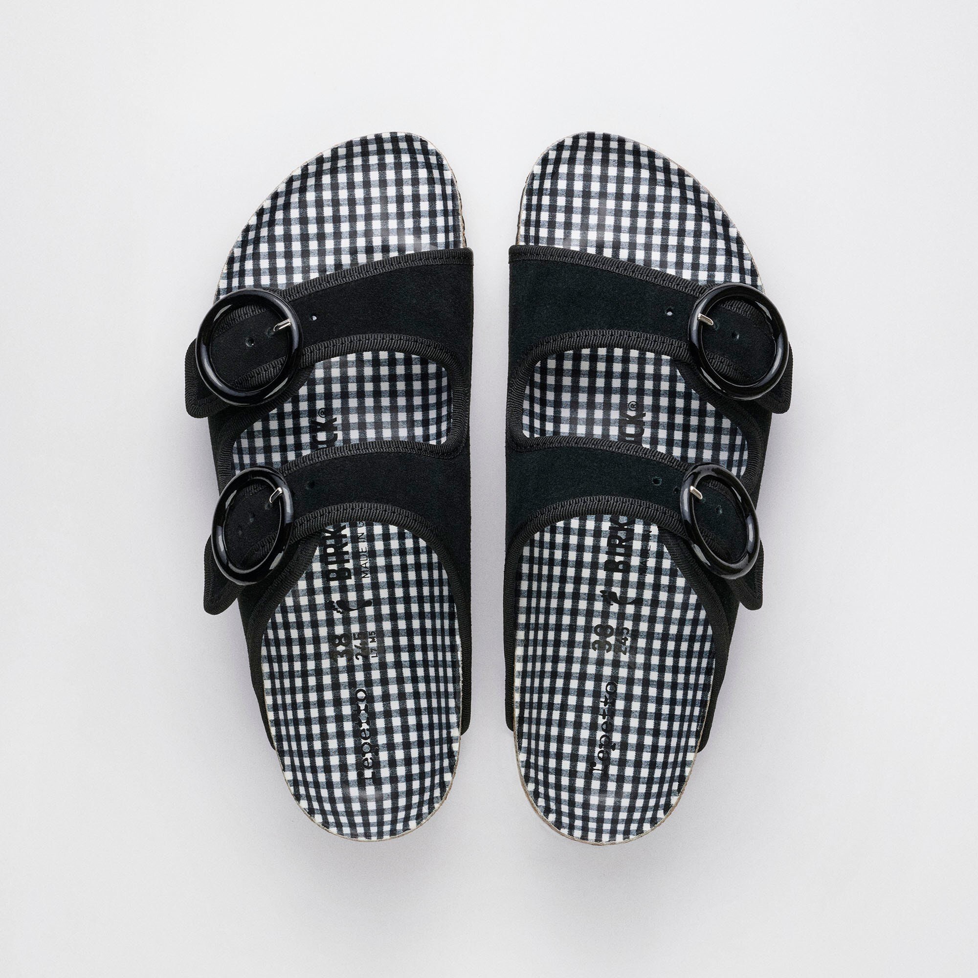 Repetto Arizona Suede Leather in Color Black | BIRKENSTOCK US