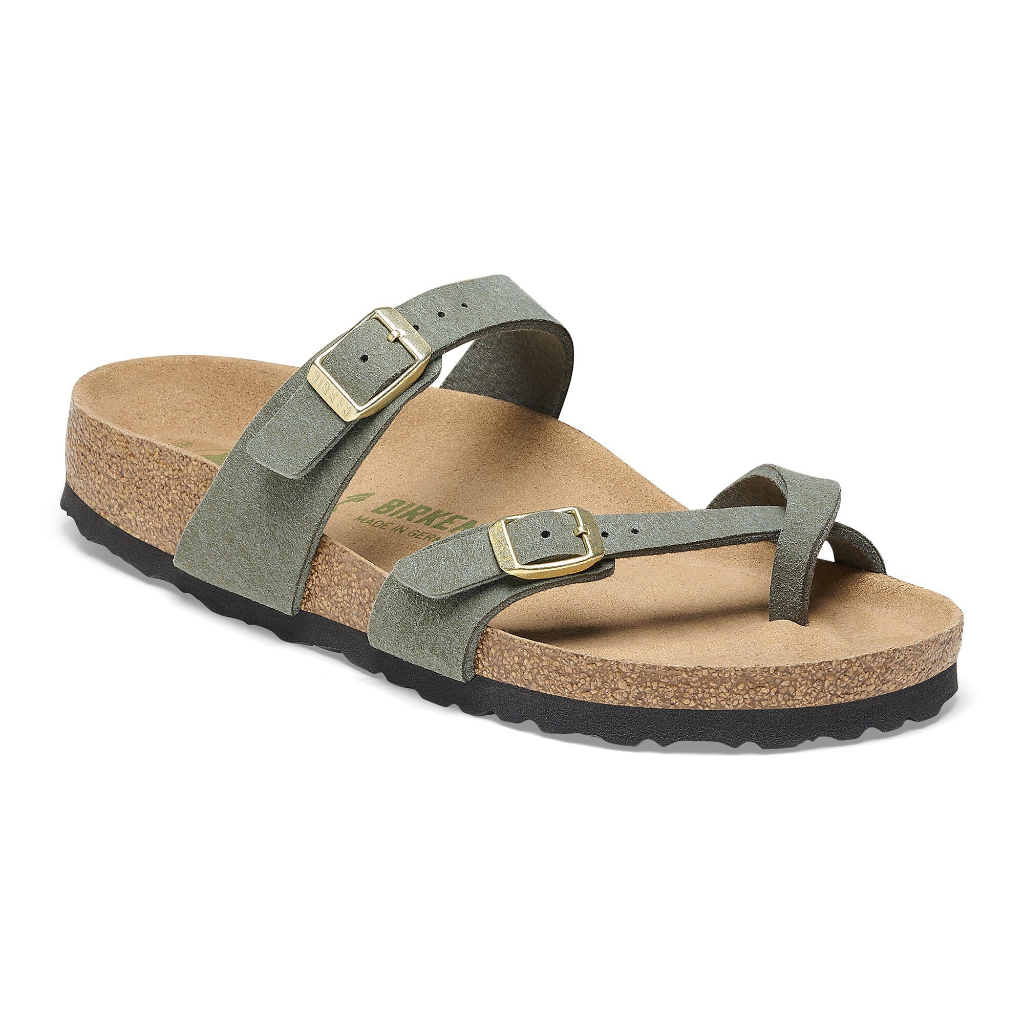 【新品未使用】BRKENSTOK Mayari Mayari Vegan Synthetics in Color Soft Birki Vegan Thyme