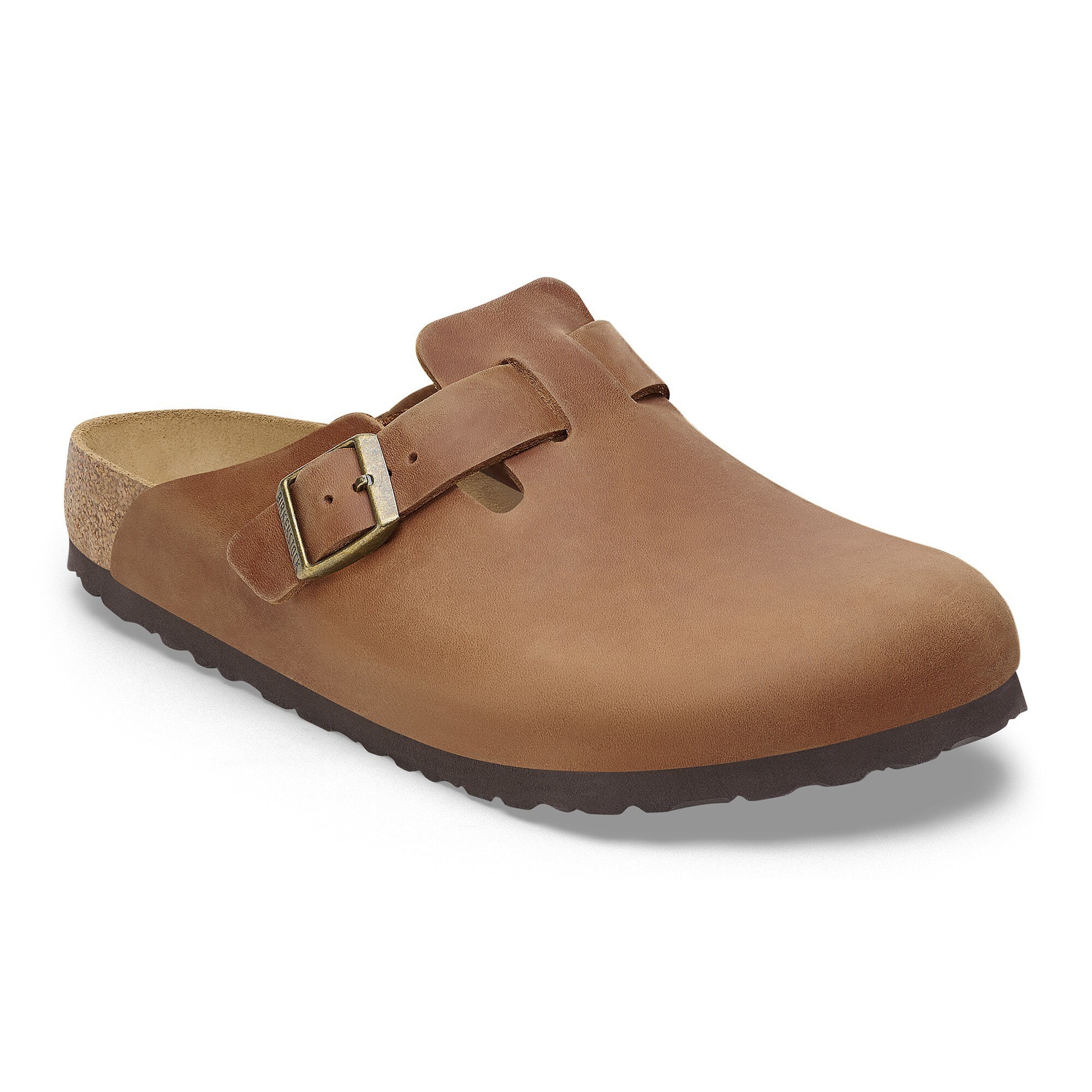 Boston Oiled Leather in Color Cognac | BIRKENSTOCK Canada