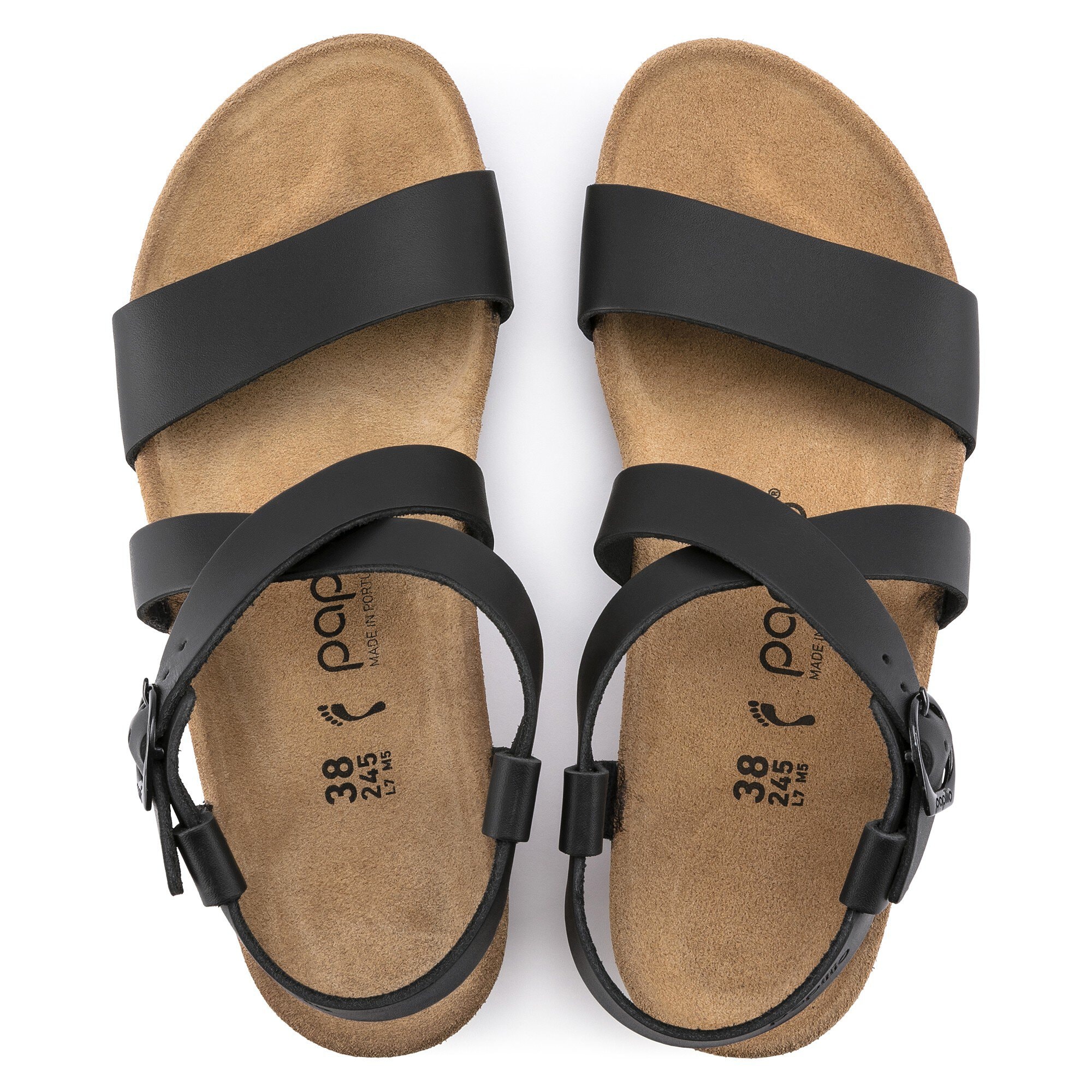 Женская обувь Birkenstock Sibyl Natural Leather, цвет: Чёрный — фото 2