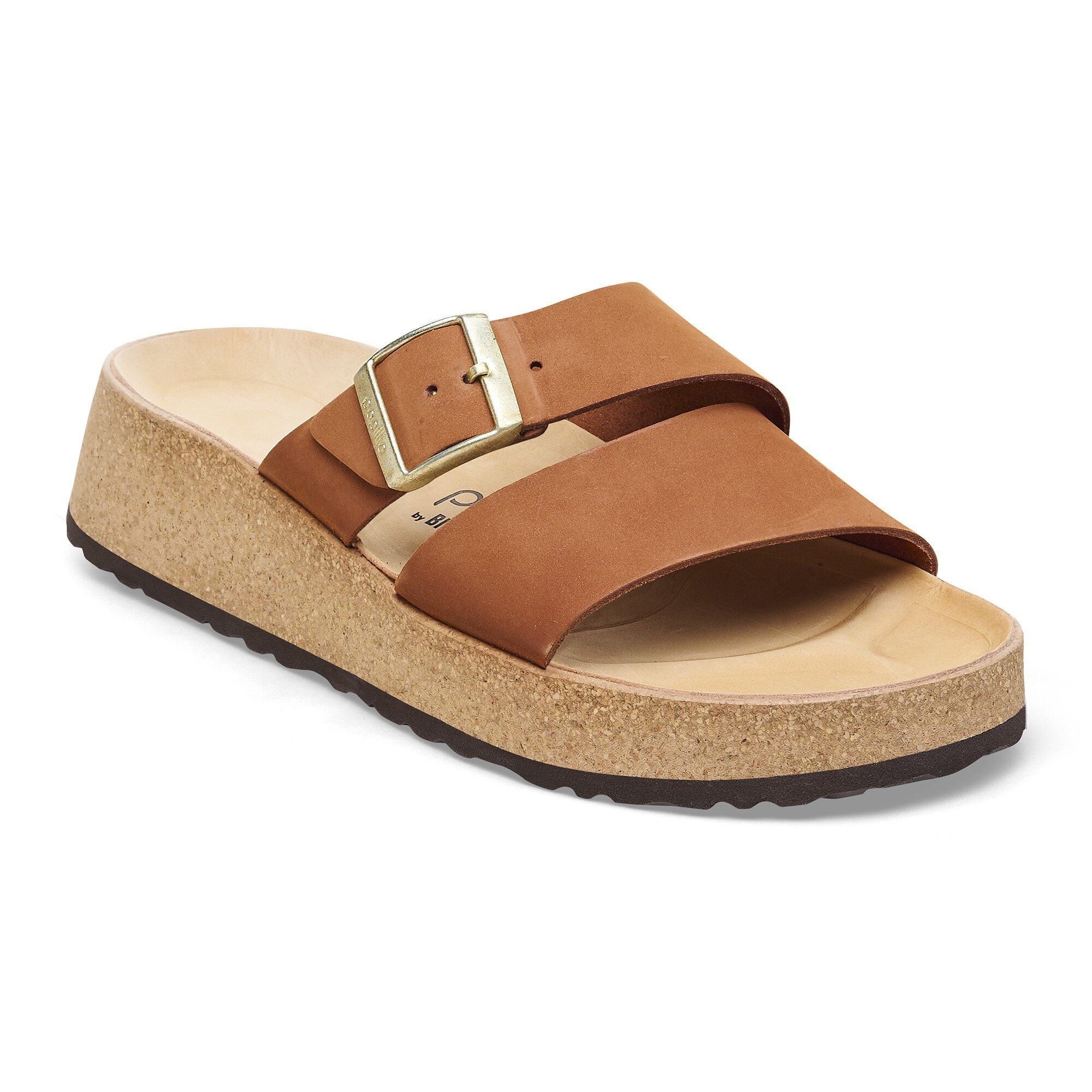 Almina Nubuck Leather in Color Pecan | BIRKENSTOCK US