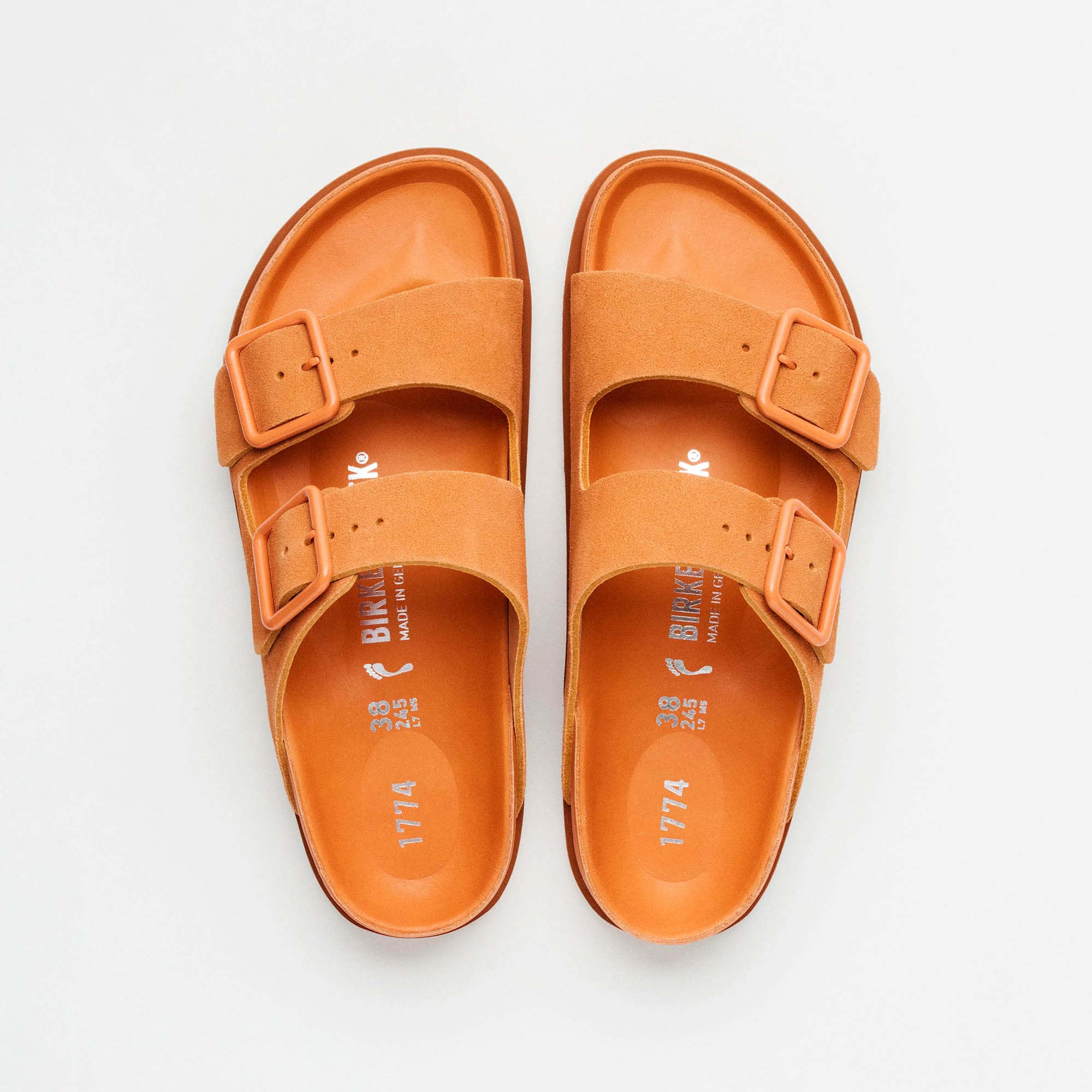 1774 Arizona Suede Leather in Color Kurkuma | BIRKENSTOCK US