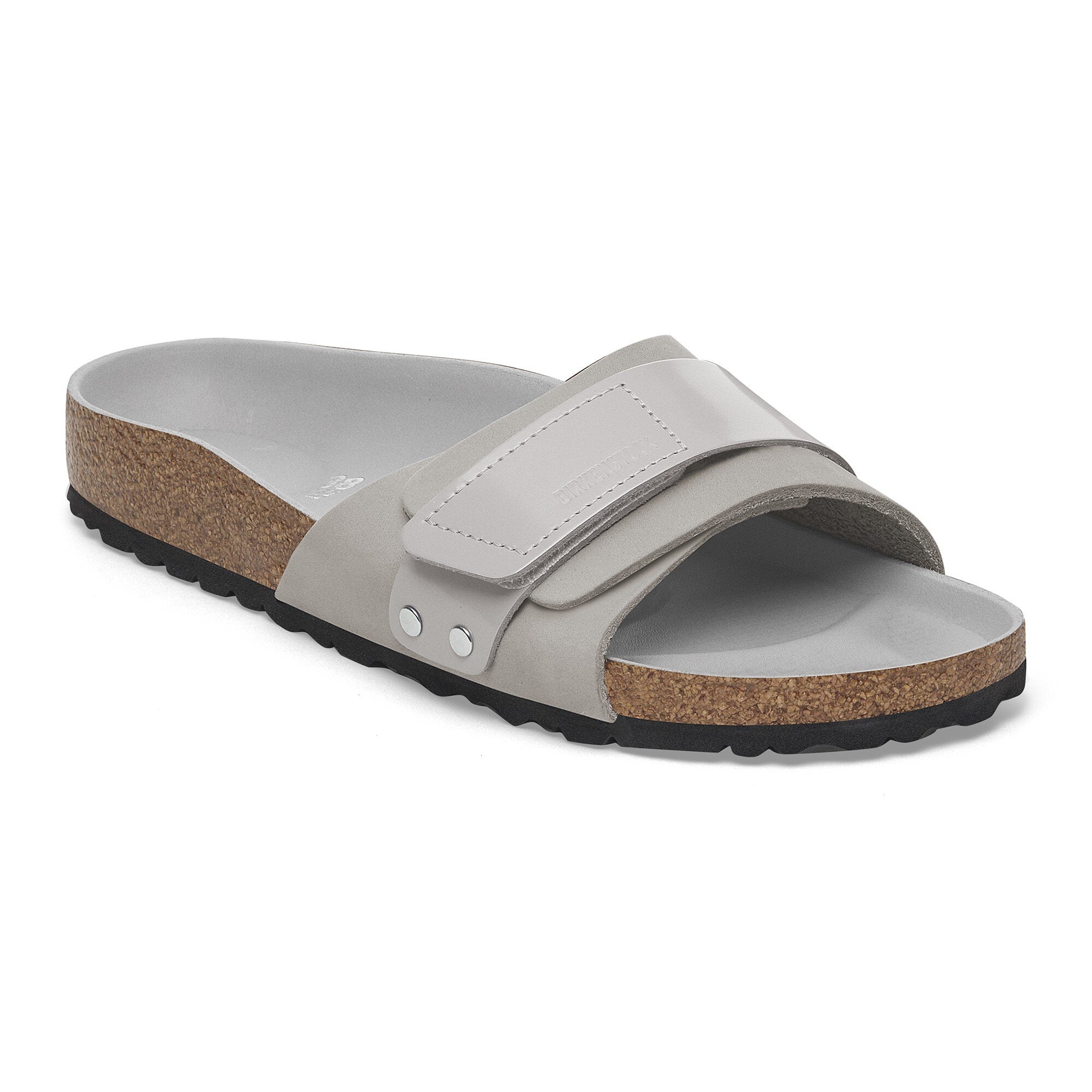Oita Nubuck Leather in Color Stone Coin | BIRKENSTOCK US