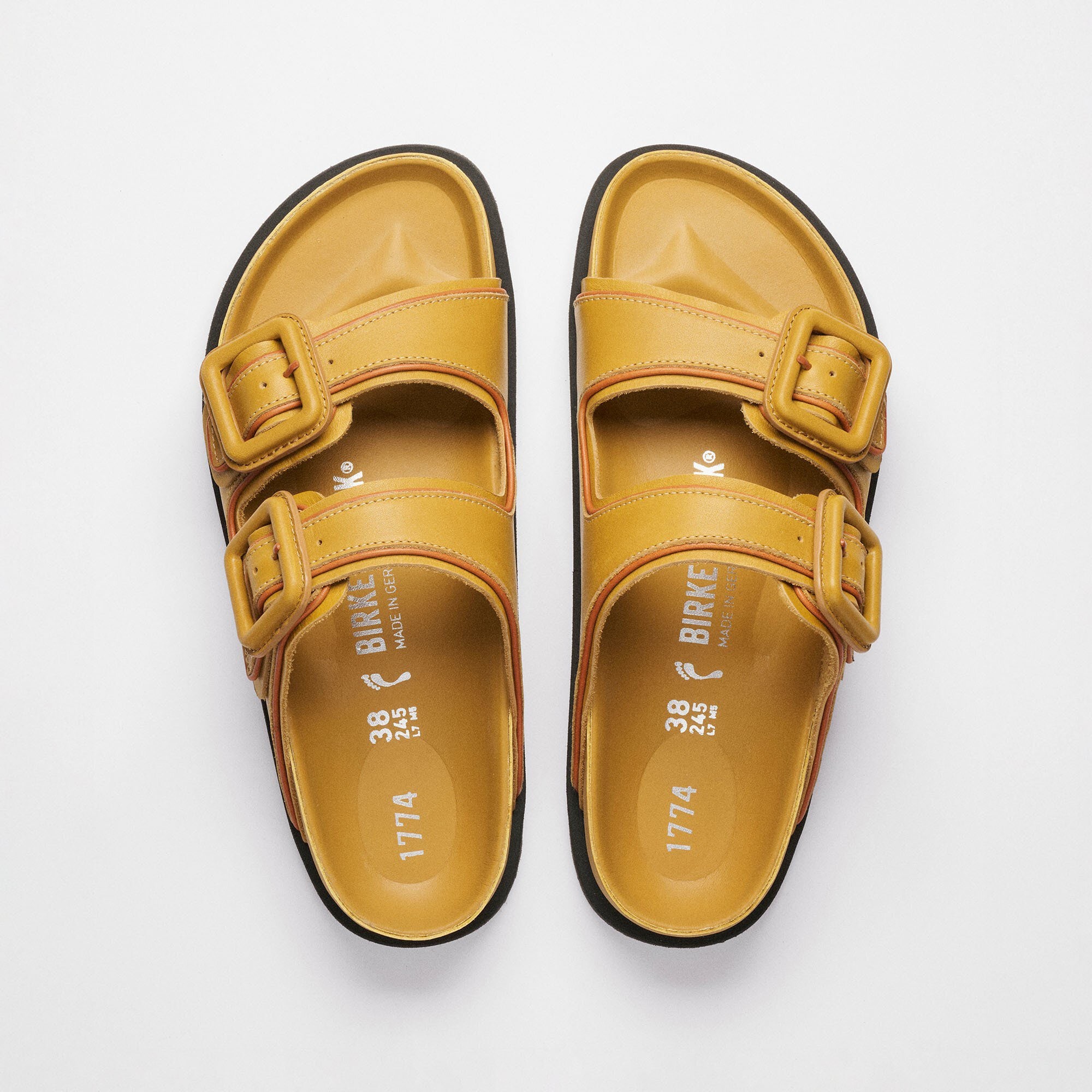 M*i様 BIRKENSTOCK 1774 Arizona 44 28.5㎝ 1774 Arizona Leather Leather in Color Mustard Brown | BIRKENSTOCK US